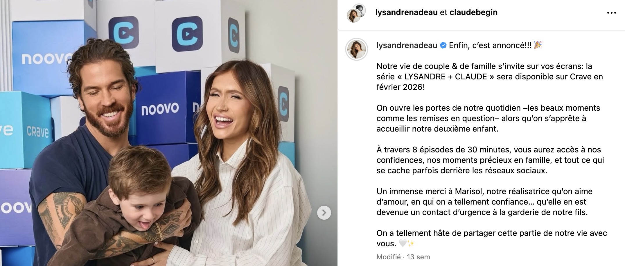 Lysandre Nadeau traverse une période difficile - TPL Moms, image size:2152x918