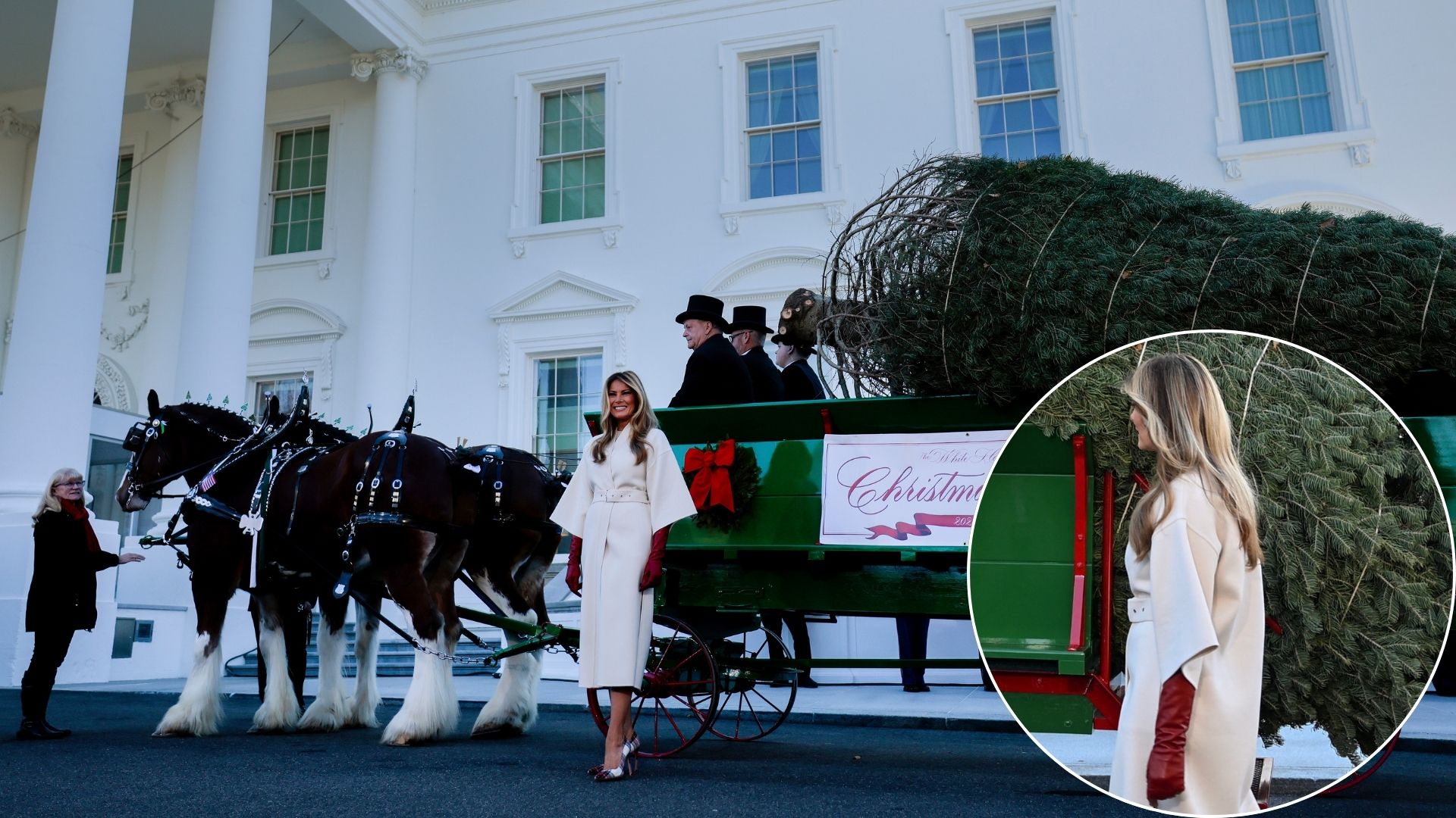 La « Grincheuse de Noël »: Melania Trump devient virale après avoir quitté la cérémonie de l’arbre de Noël