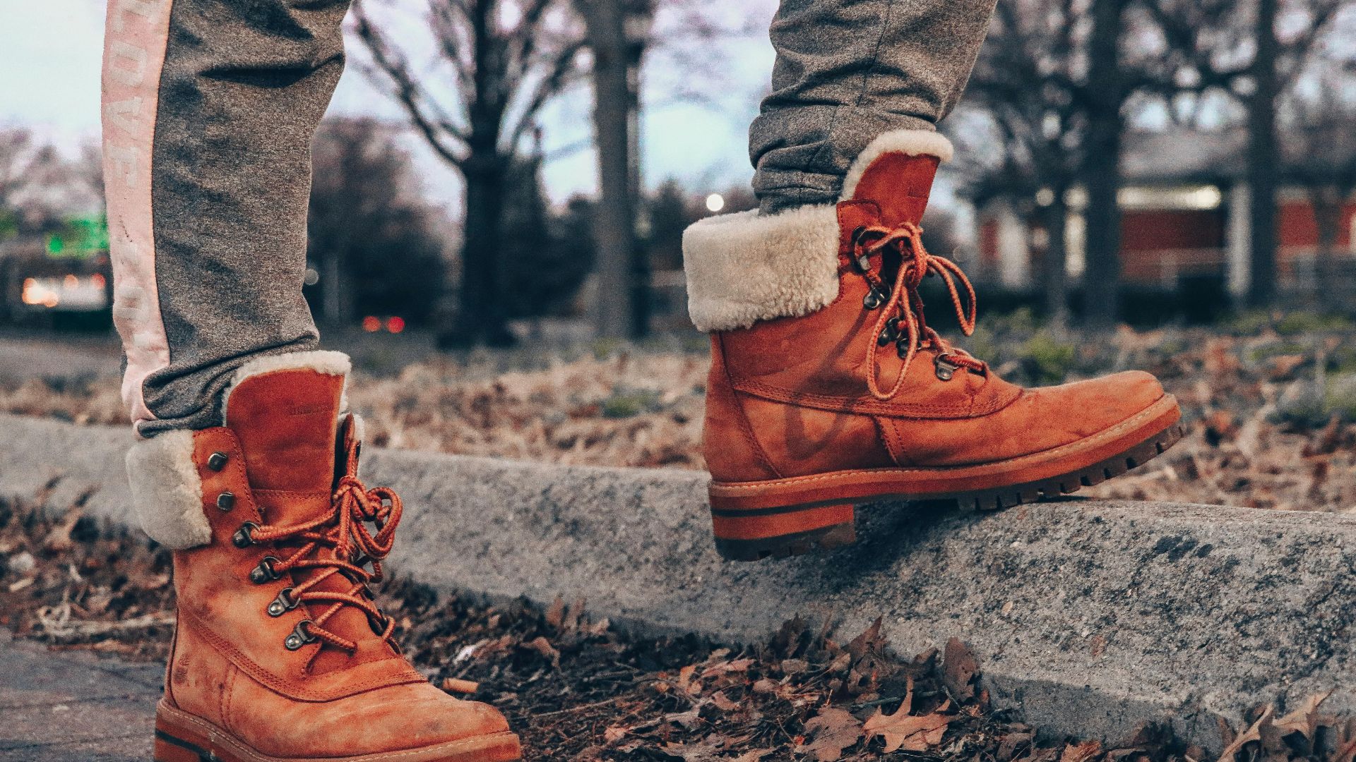 3. Bottes doublées de shearling