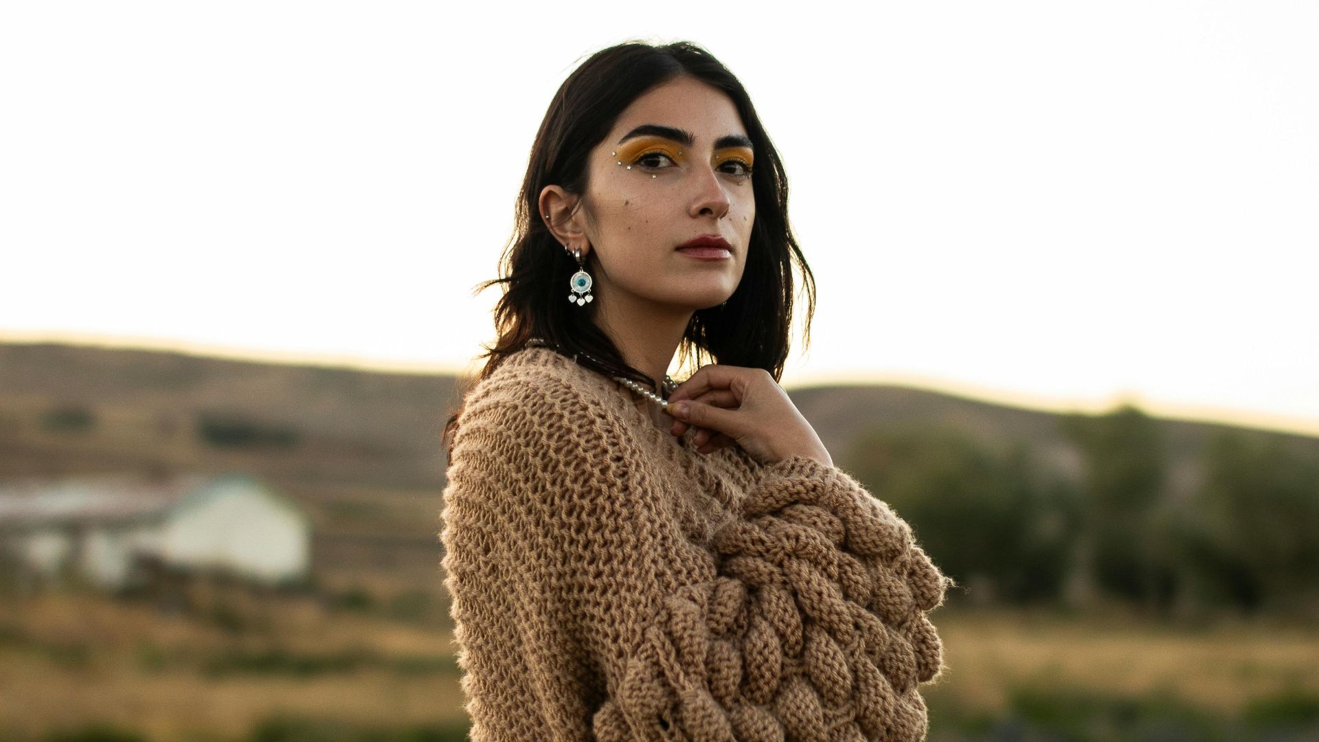 17. Chemise de nuit à imprimé vacances avec cardigan douillet