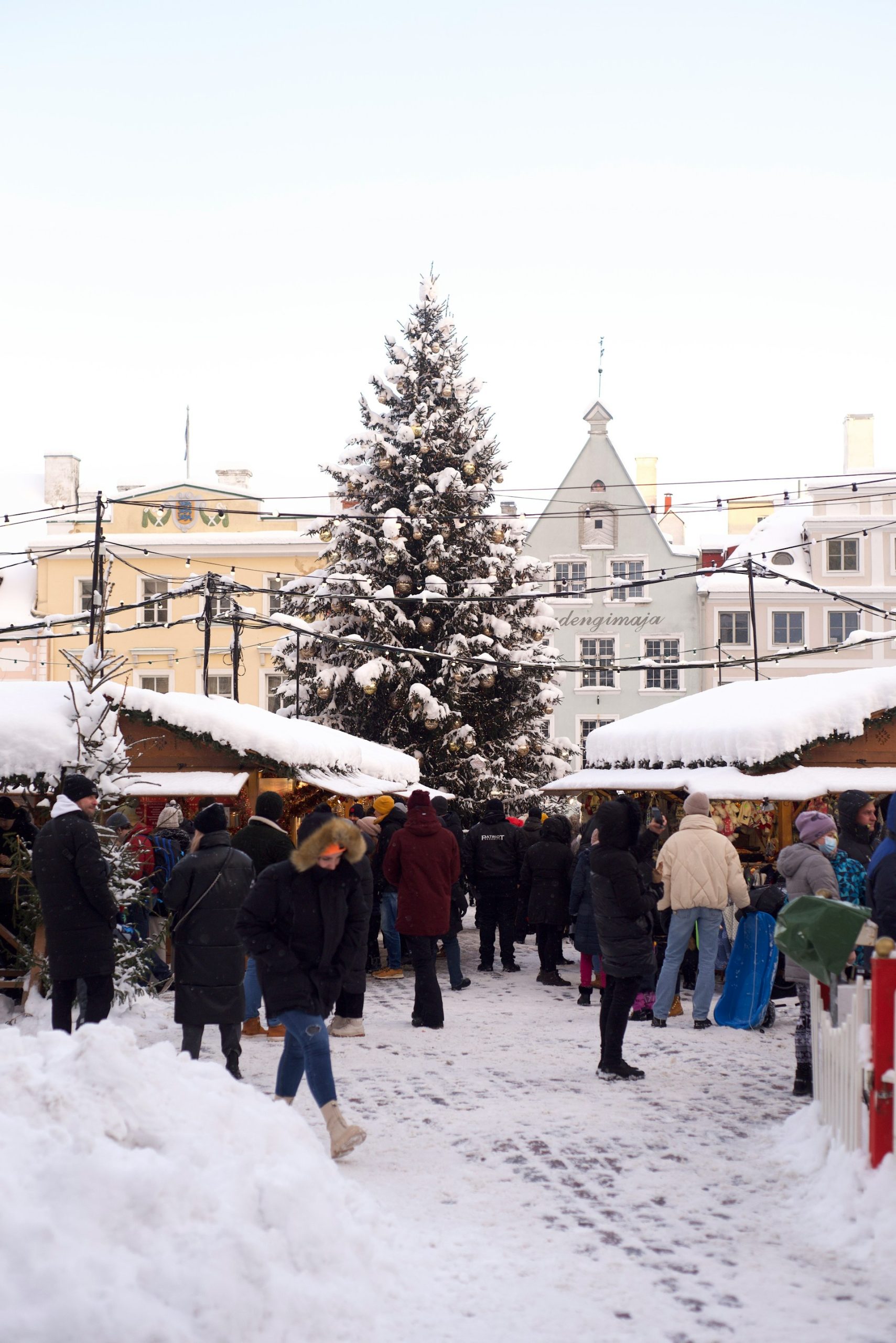 Christmas market in Tallinn, Estonia