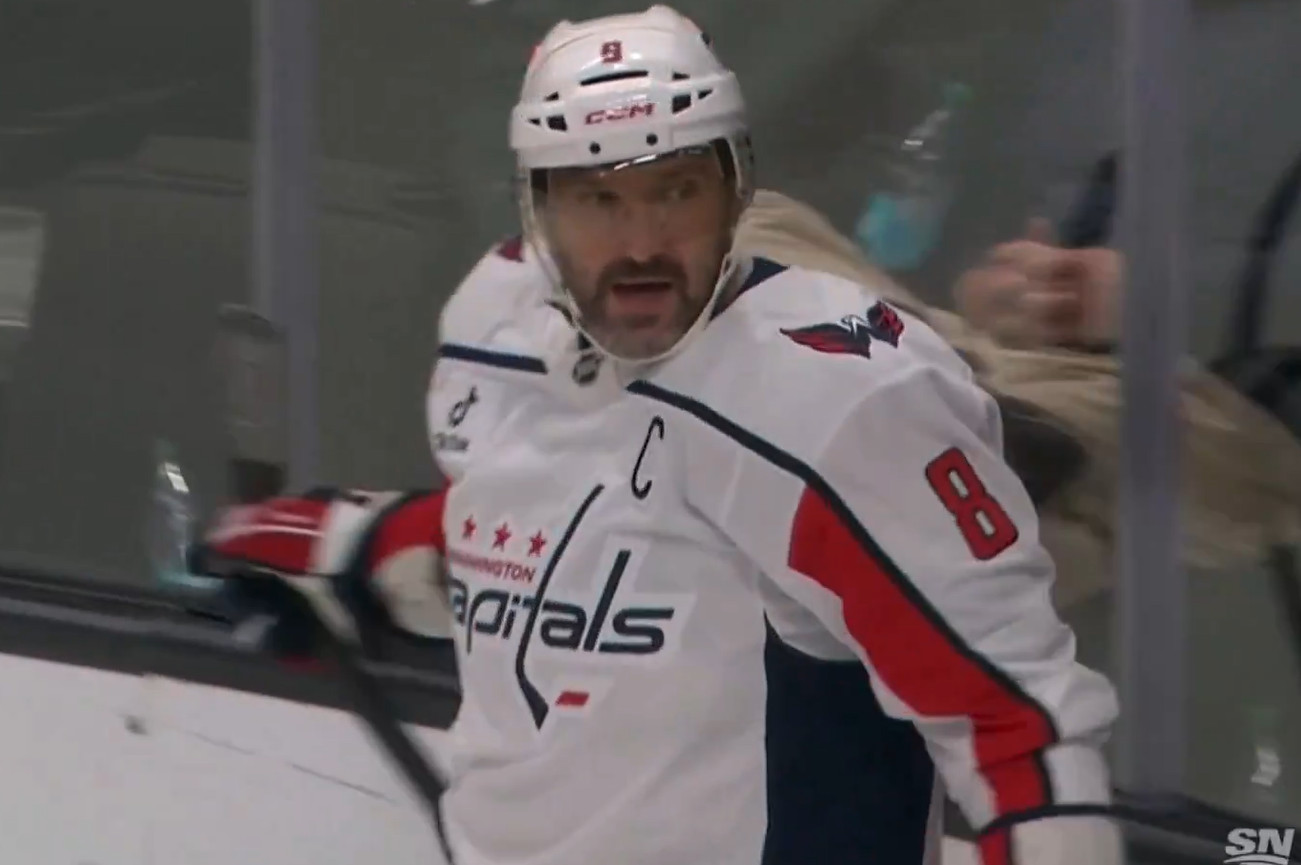 Top-5: Two more Ovi goals in Caps thaw in San Jose