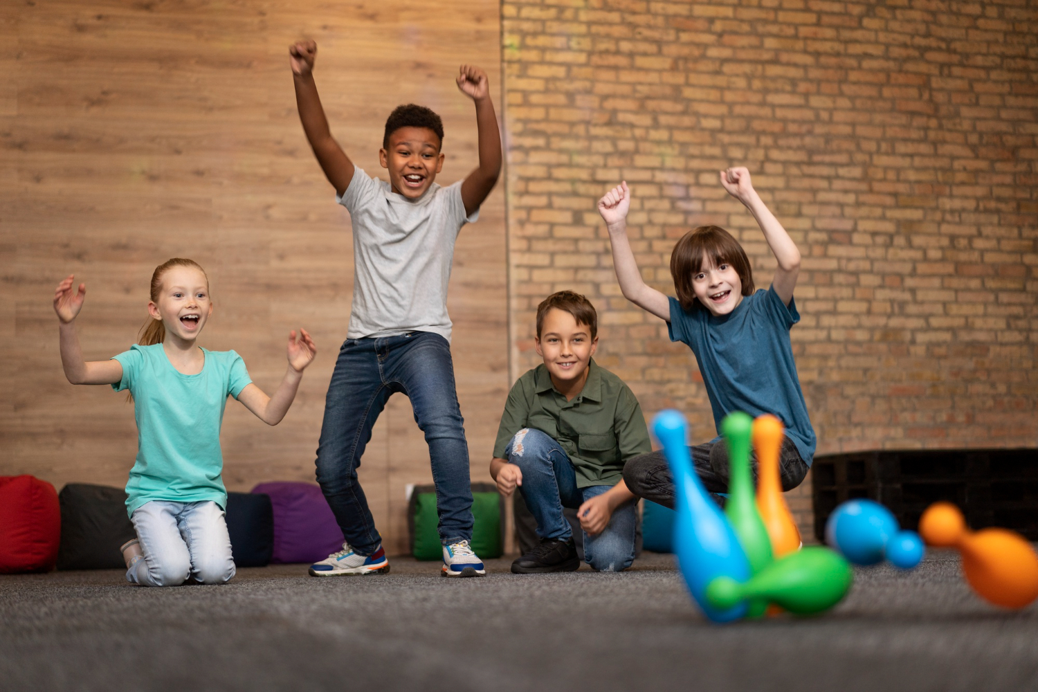 Organizing a space for children