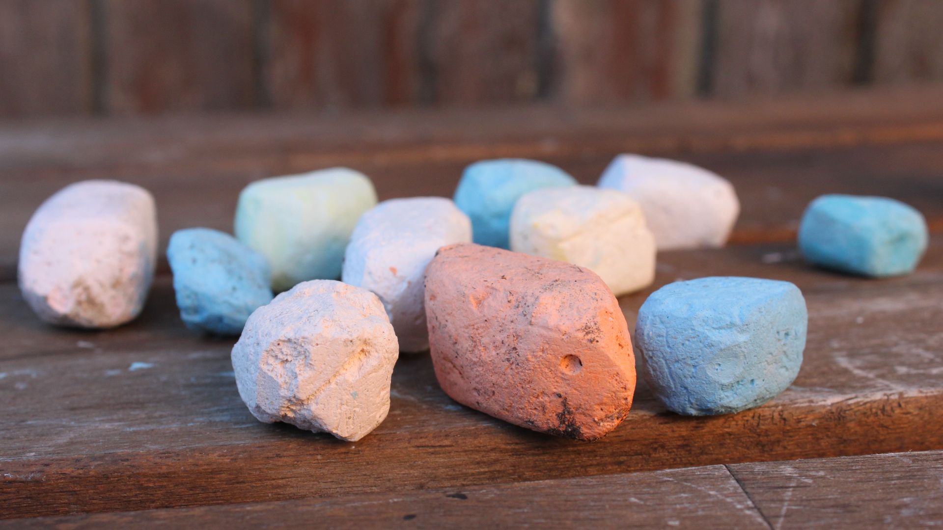 15. Utiliser de la craie pour les taches d'huile