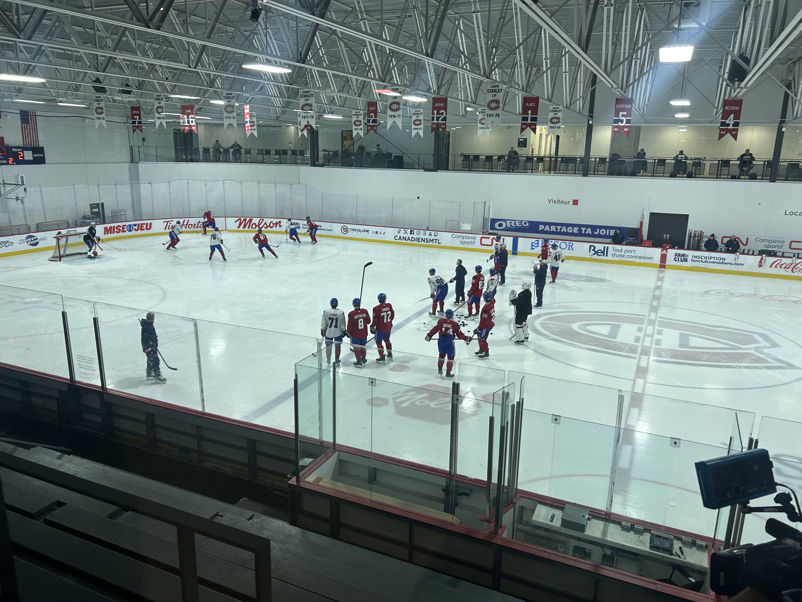 Here’s why the Canadiens didn’t have any players recalled from Laval at their practice sessions