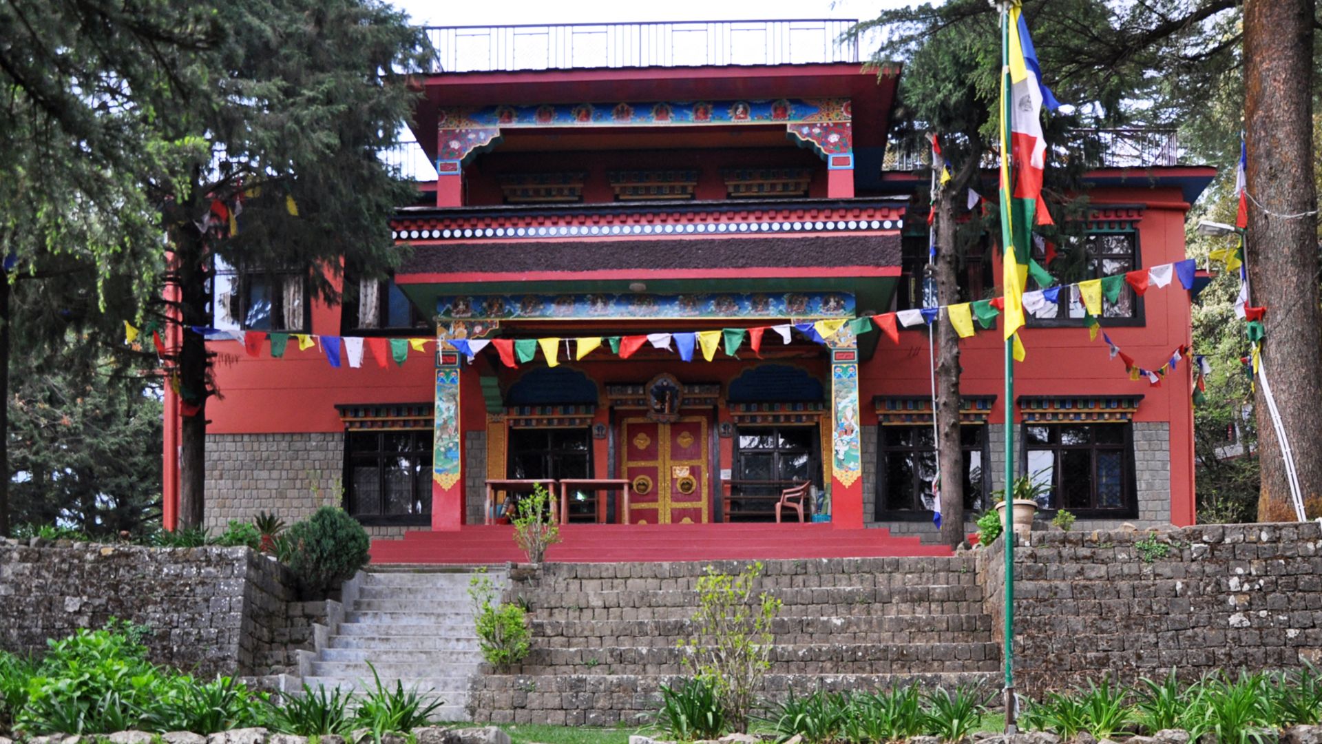 16. Centre de méditation de Tushita, Inde
