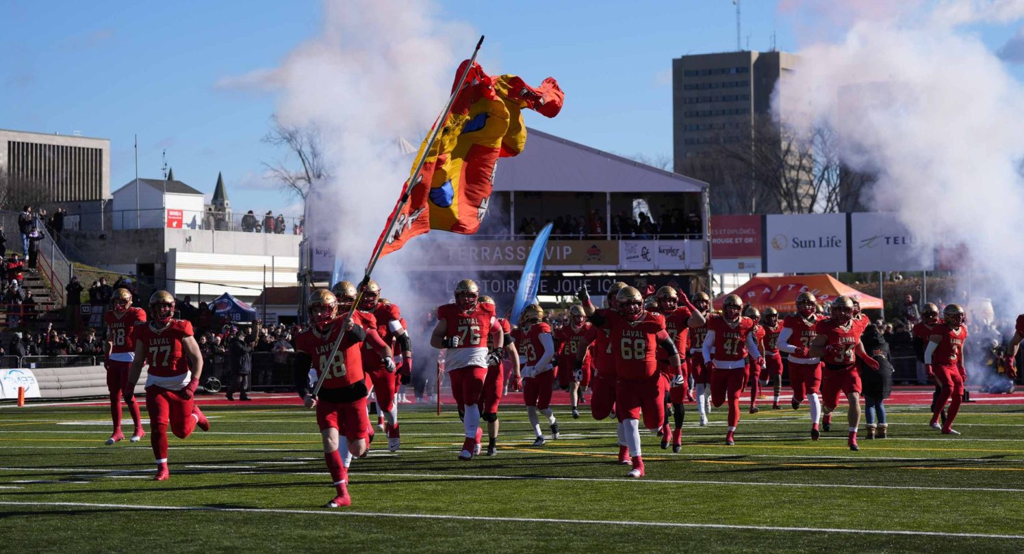 A Diablos receiver follows in the footsteps of his role model with the Rouge et Or