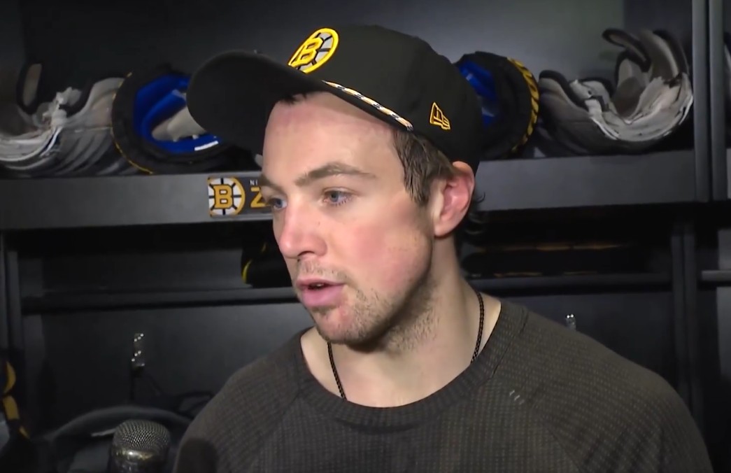 Puck to the face against the habs: Charlie McAvoy has lost nearly 20 pounds since