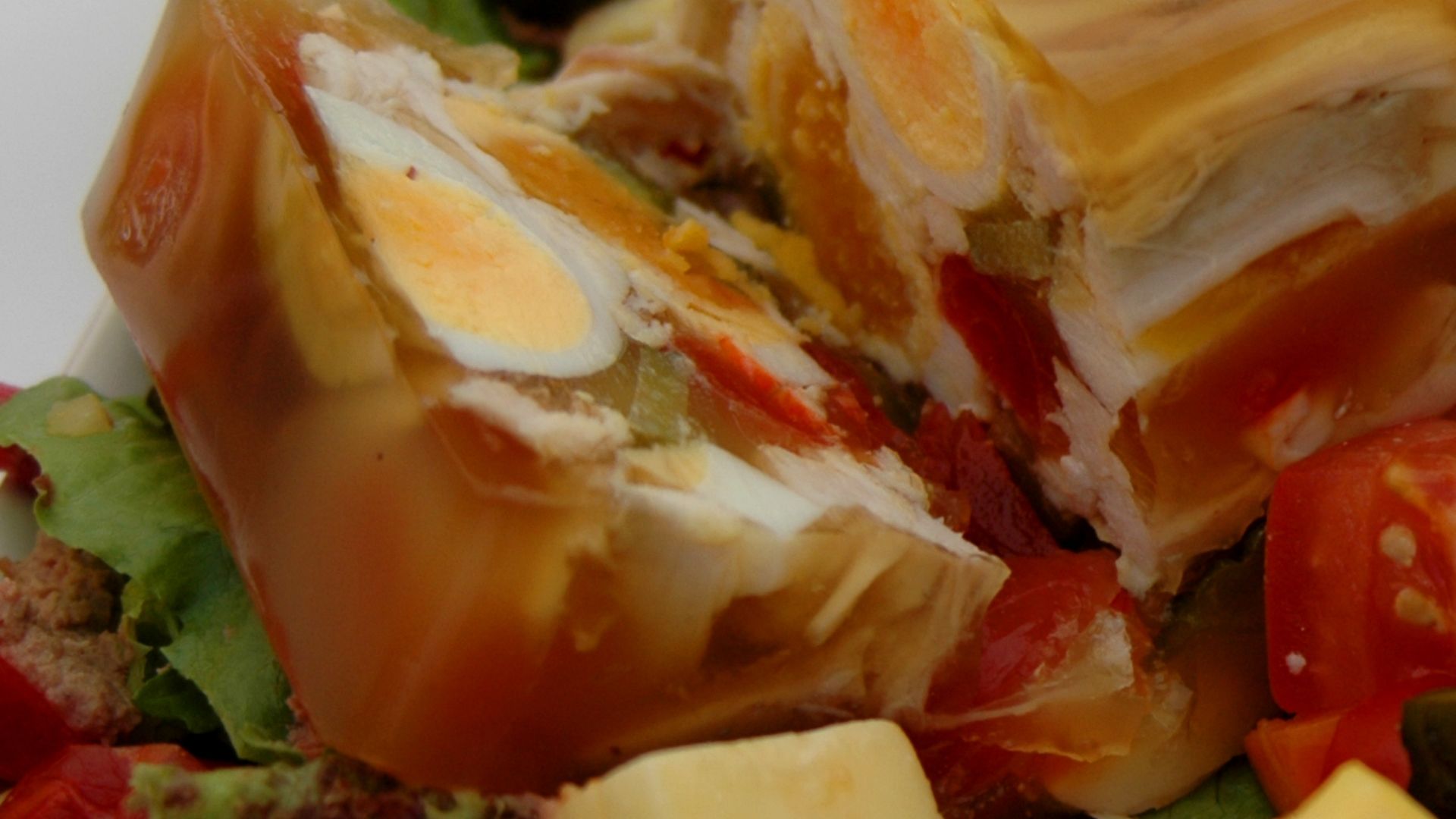 5. Salade de poulet en gelée