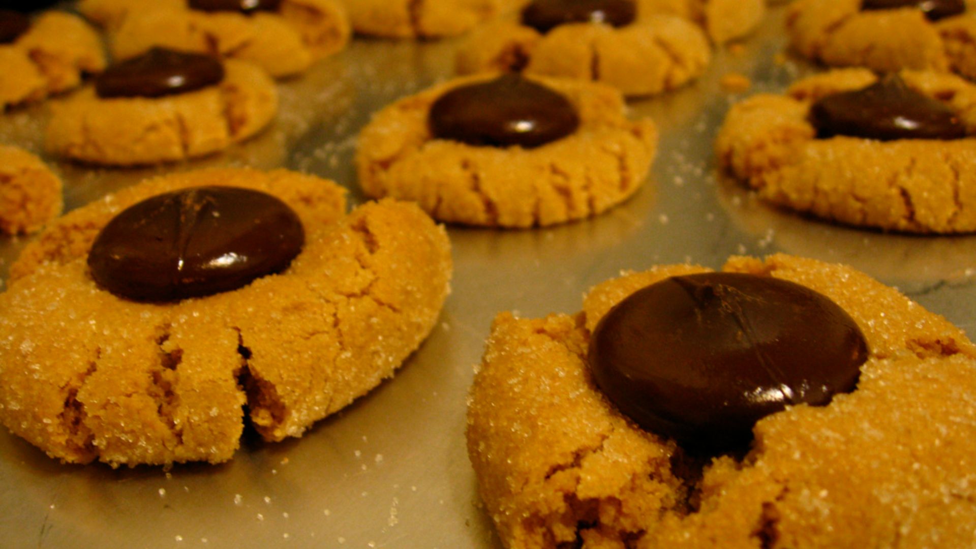 7. Biscuits aux fleurs de beurre de cacahuète