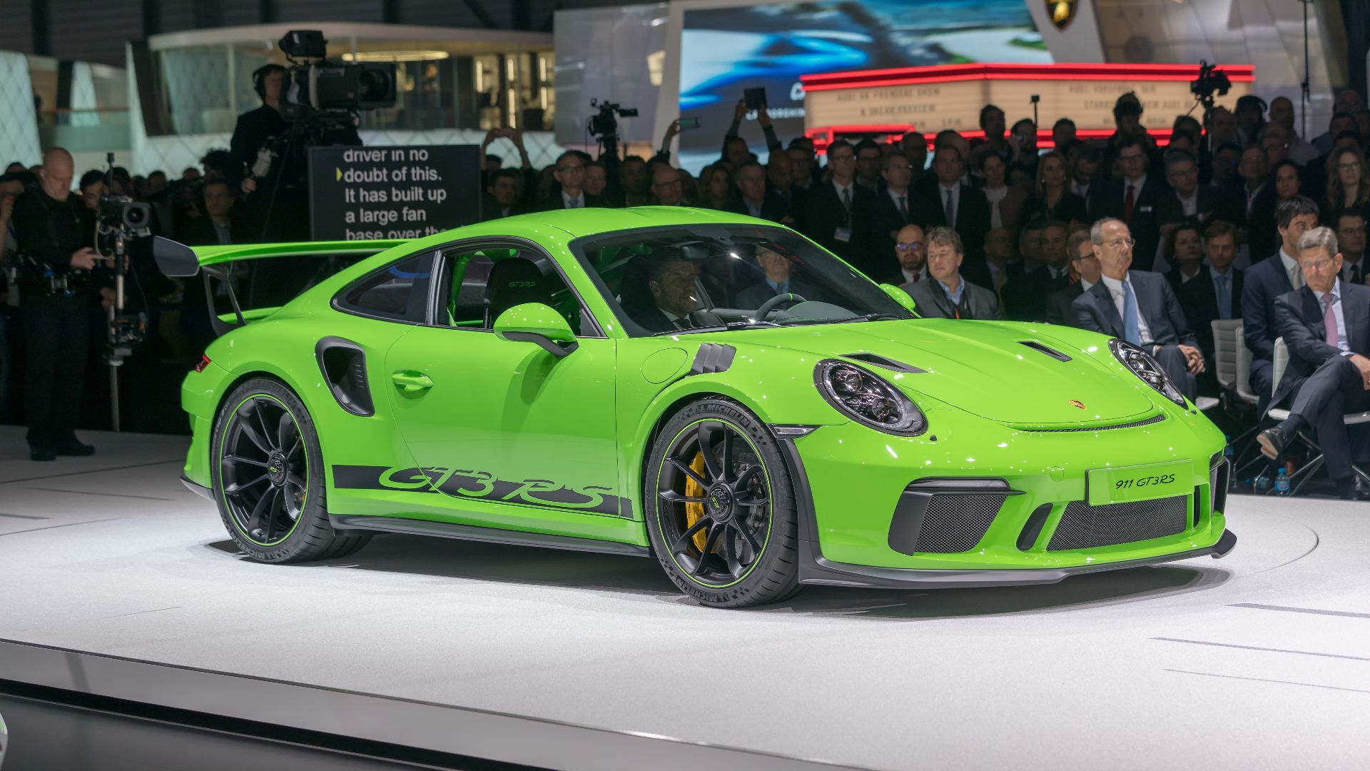 3. La Porsche 911 GT3 RS qui a percuté un cerf à 270 km/h