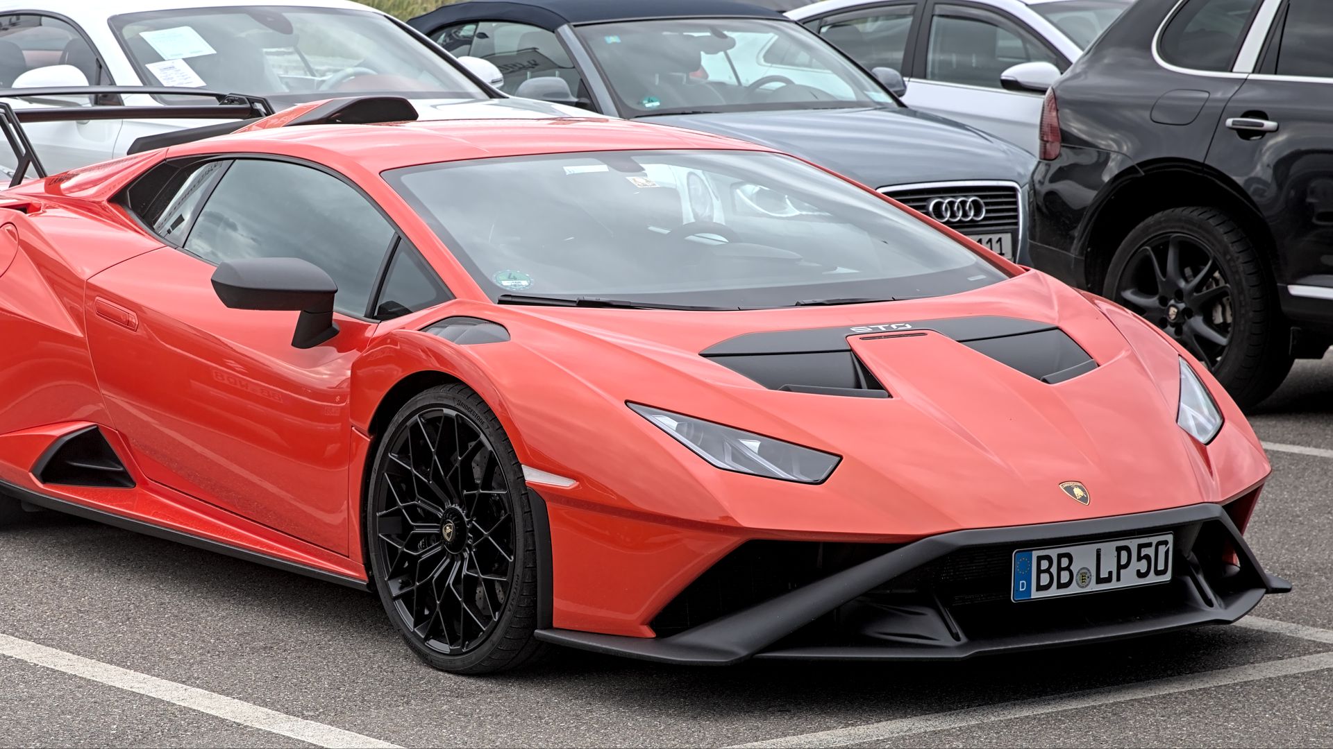 13. La Lamborghini Huracán qui s'est coupée en deux
