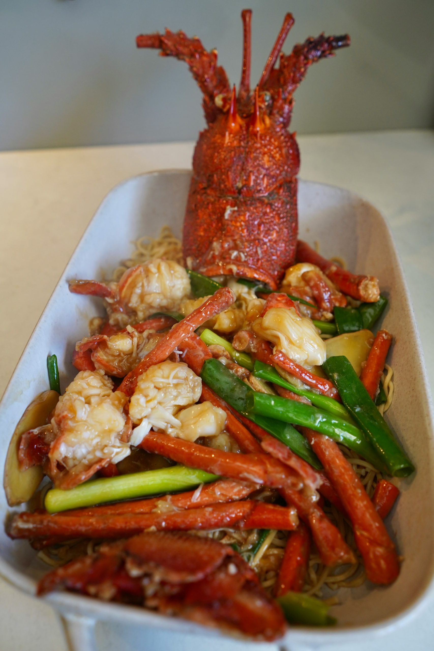 10. Lobster with bacon