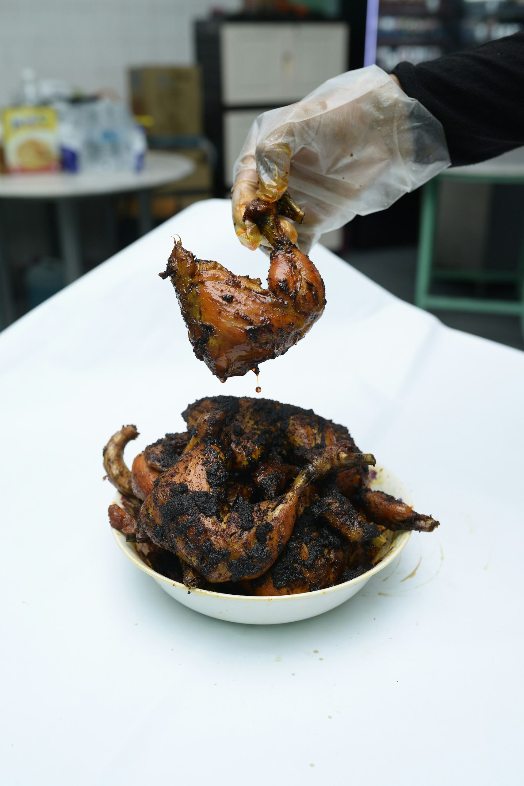 15. Roasted quail with foie gras