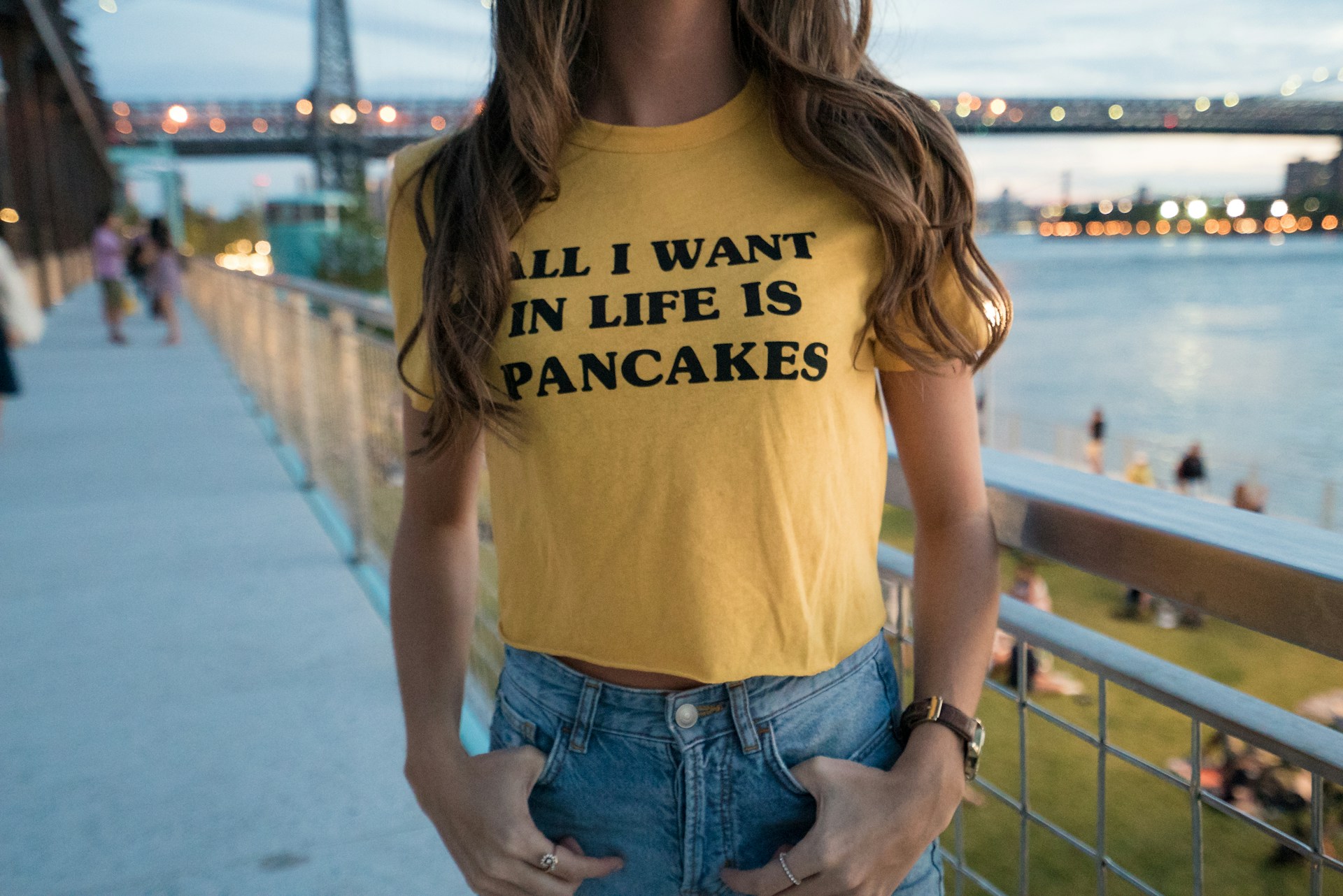 12. A T-shirt with a tacky slogan