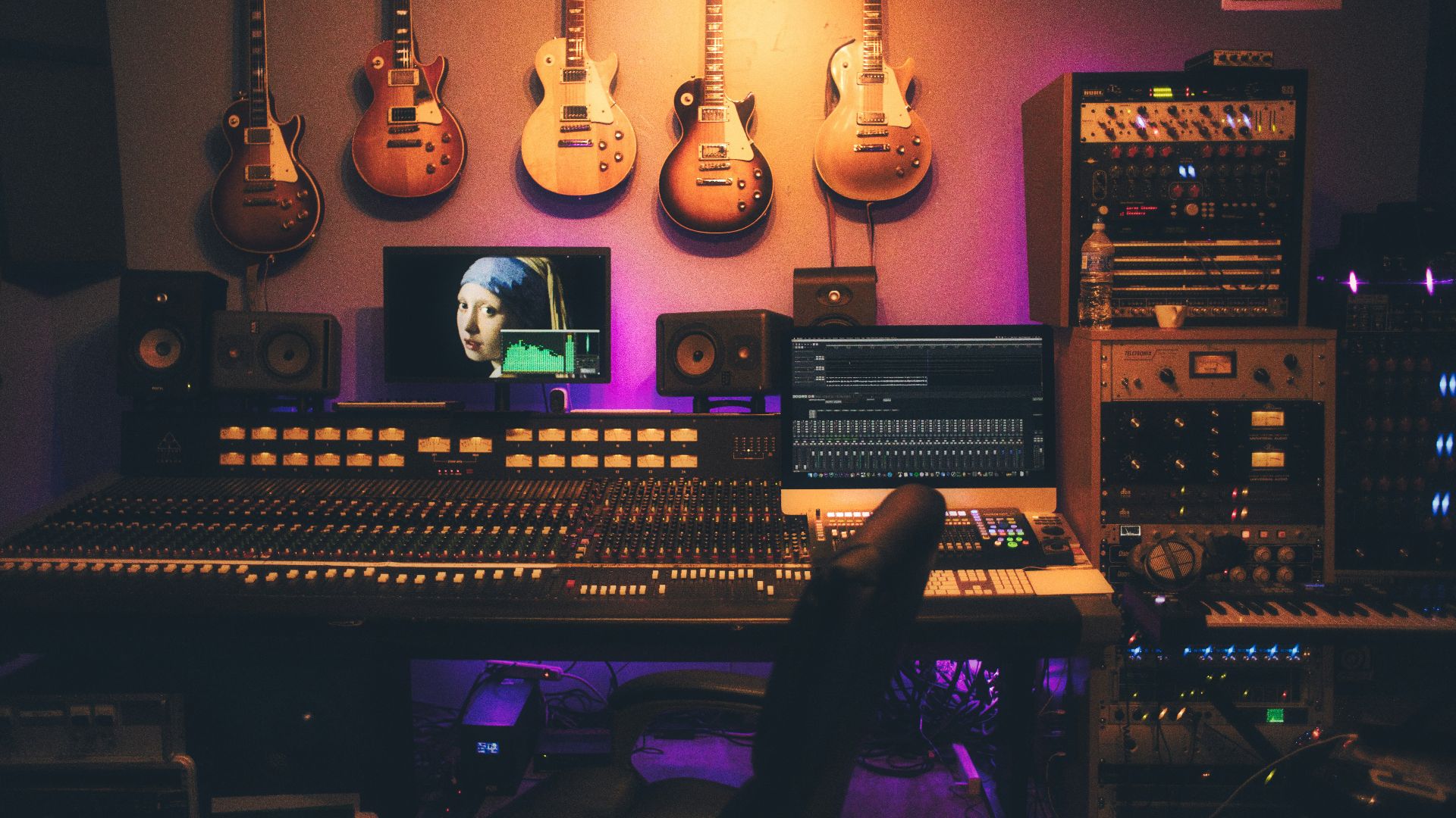 19. Studio d'enregistrement