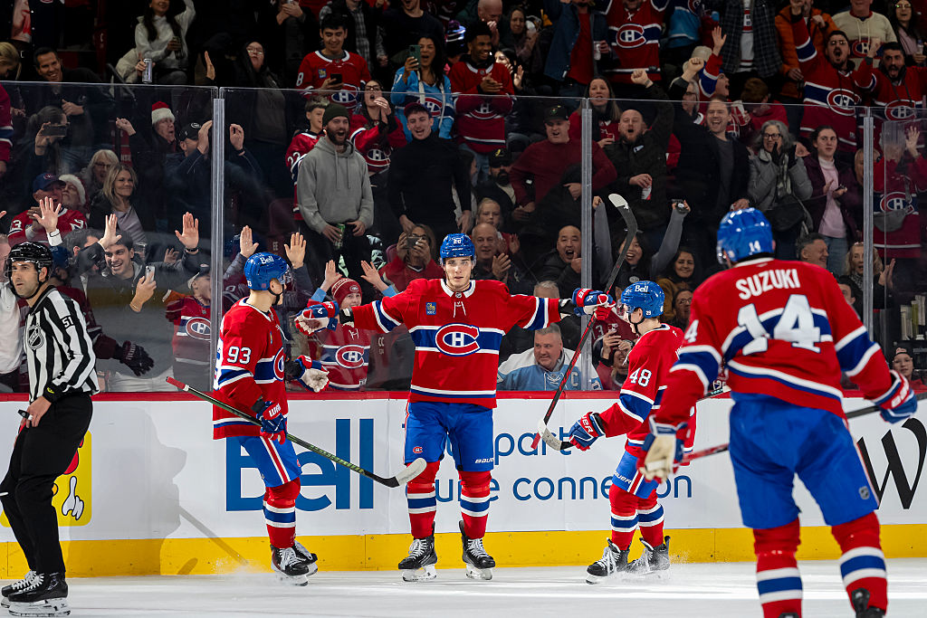 Seven goals in the NHL for Juraj Slafkovsky in 25-26: already a personal best