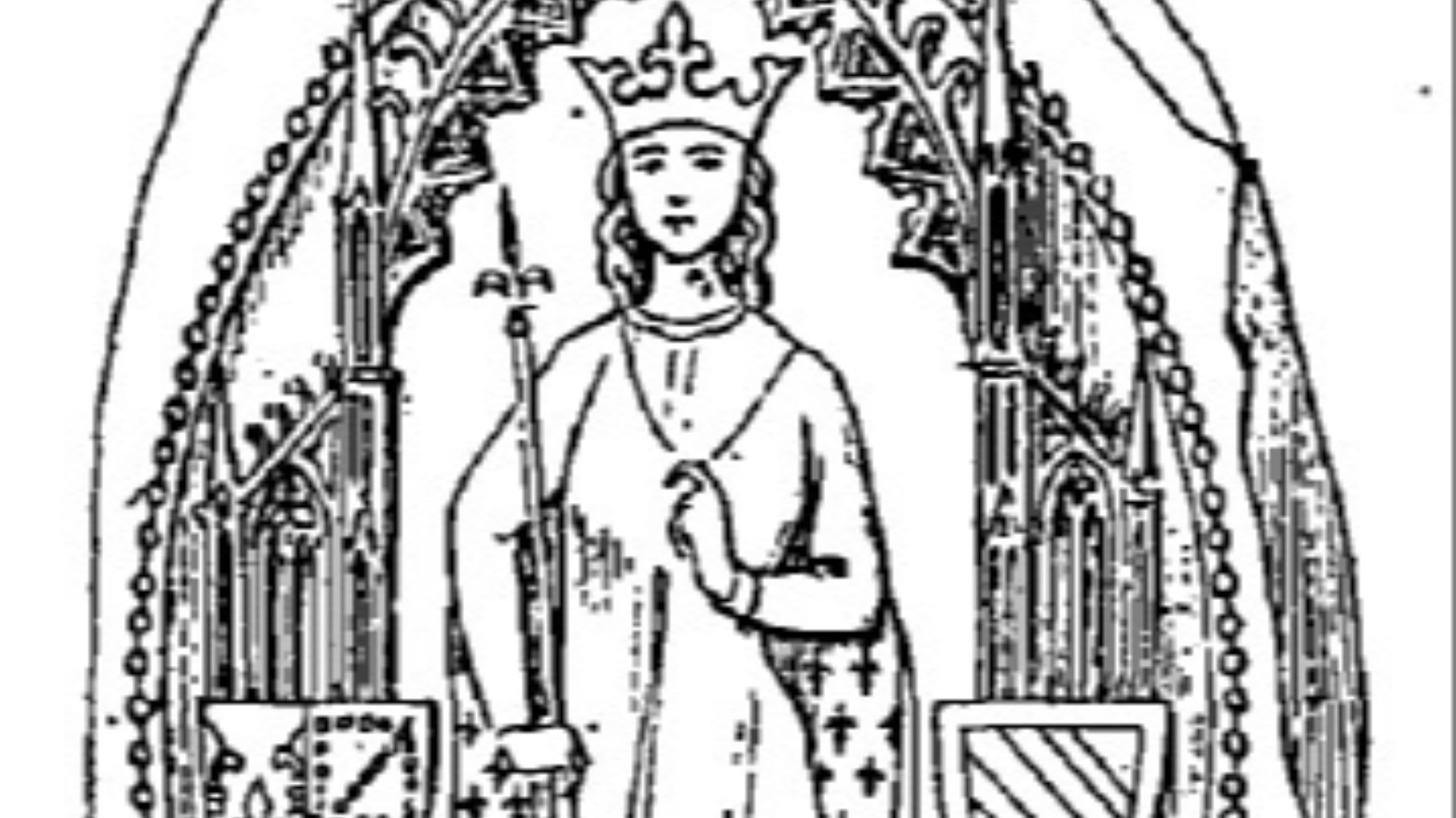 6. Louis X et Marguerite de Bourgogne