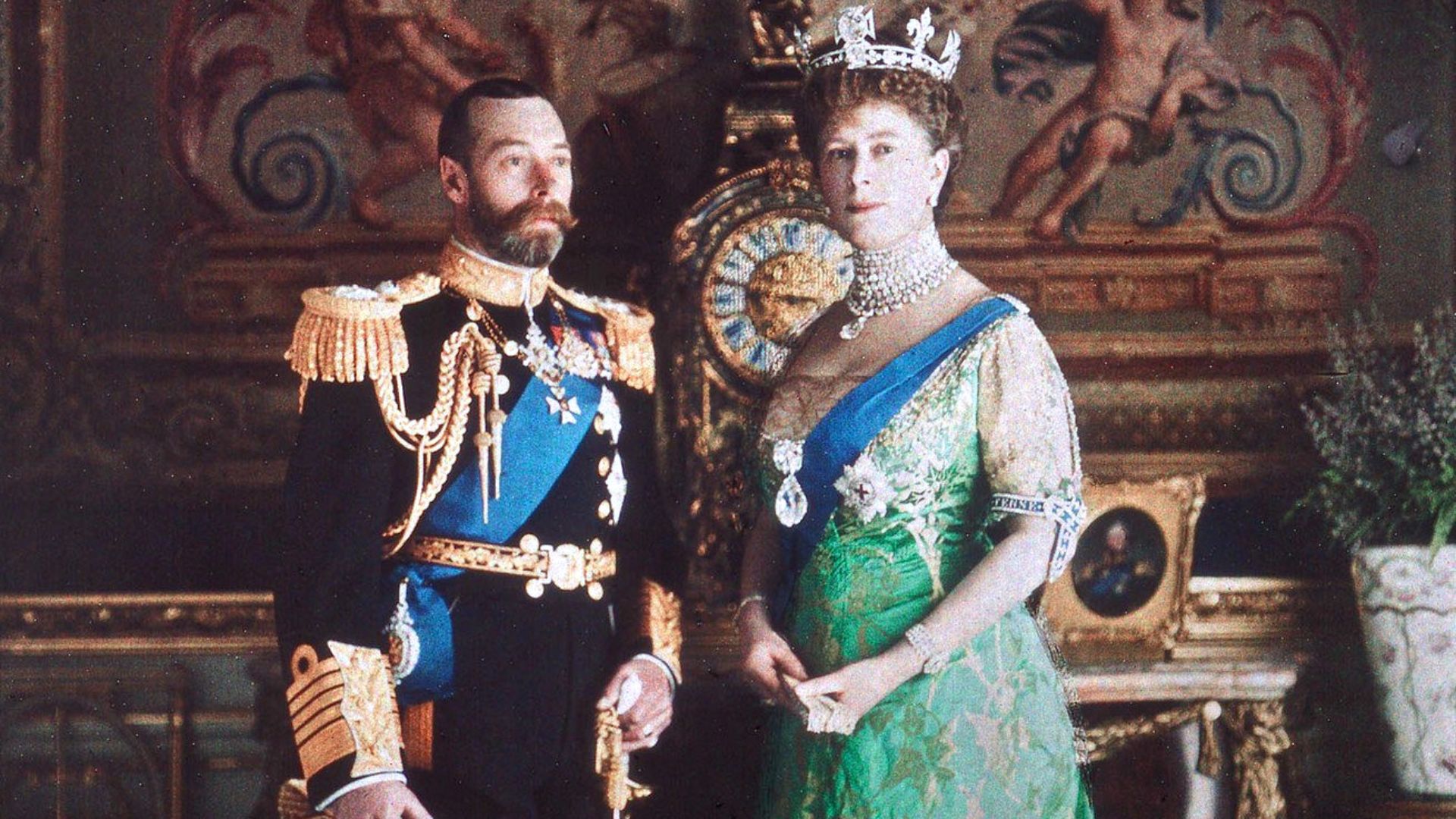 9. George V et la reine Mary 