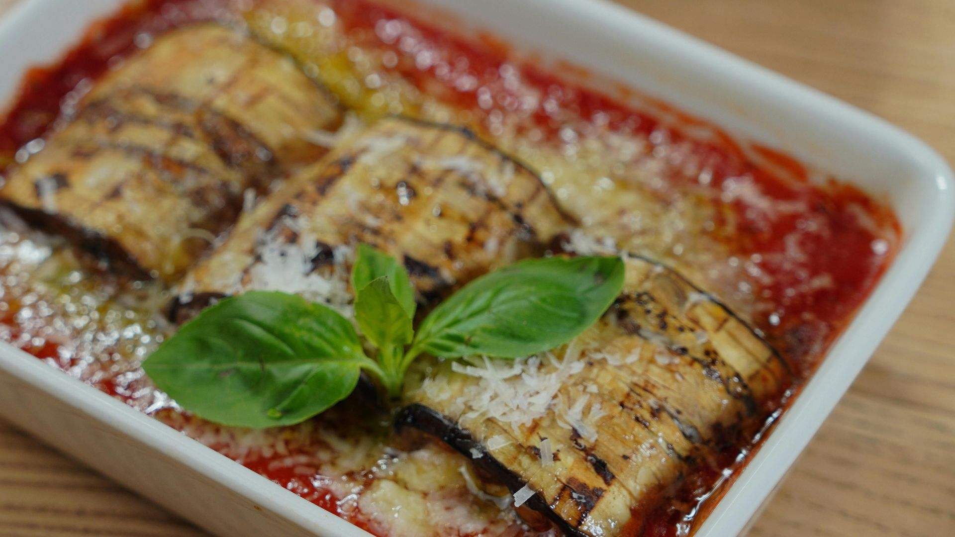 3. Aubergines au parmesan cuites au four
