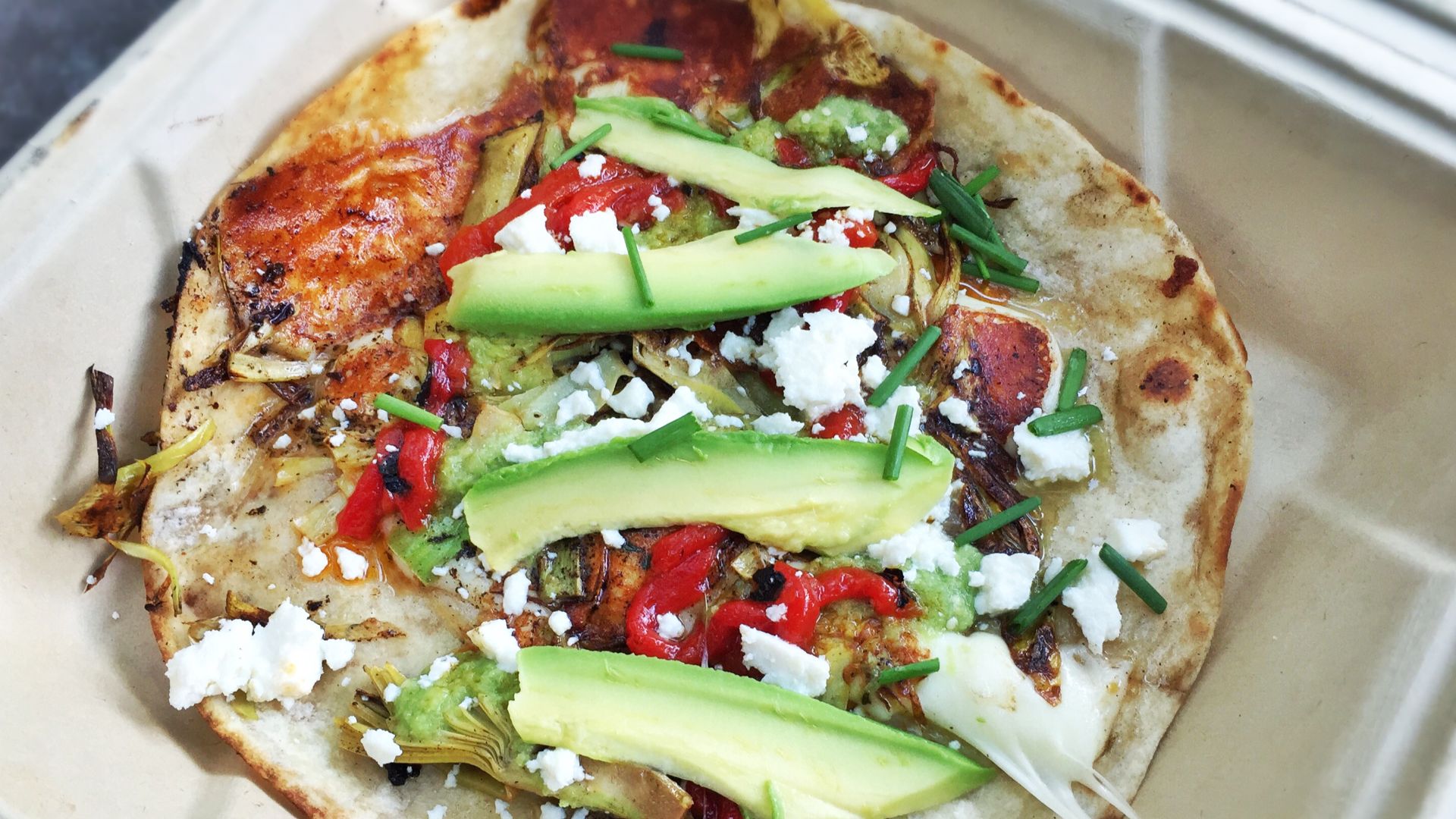 10. Quesadilla à l'avocat et au fromage
