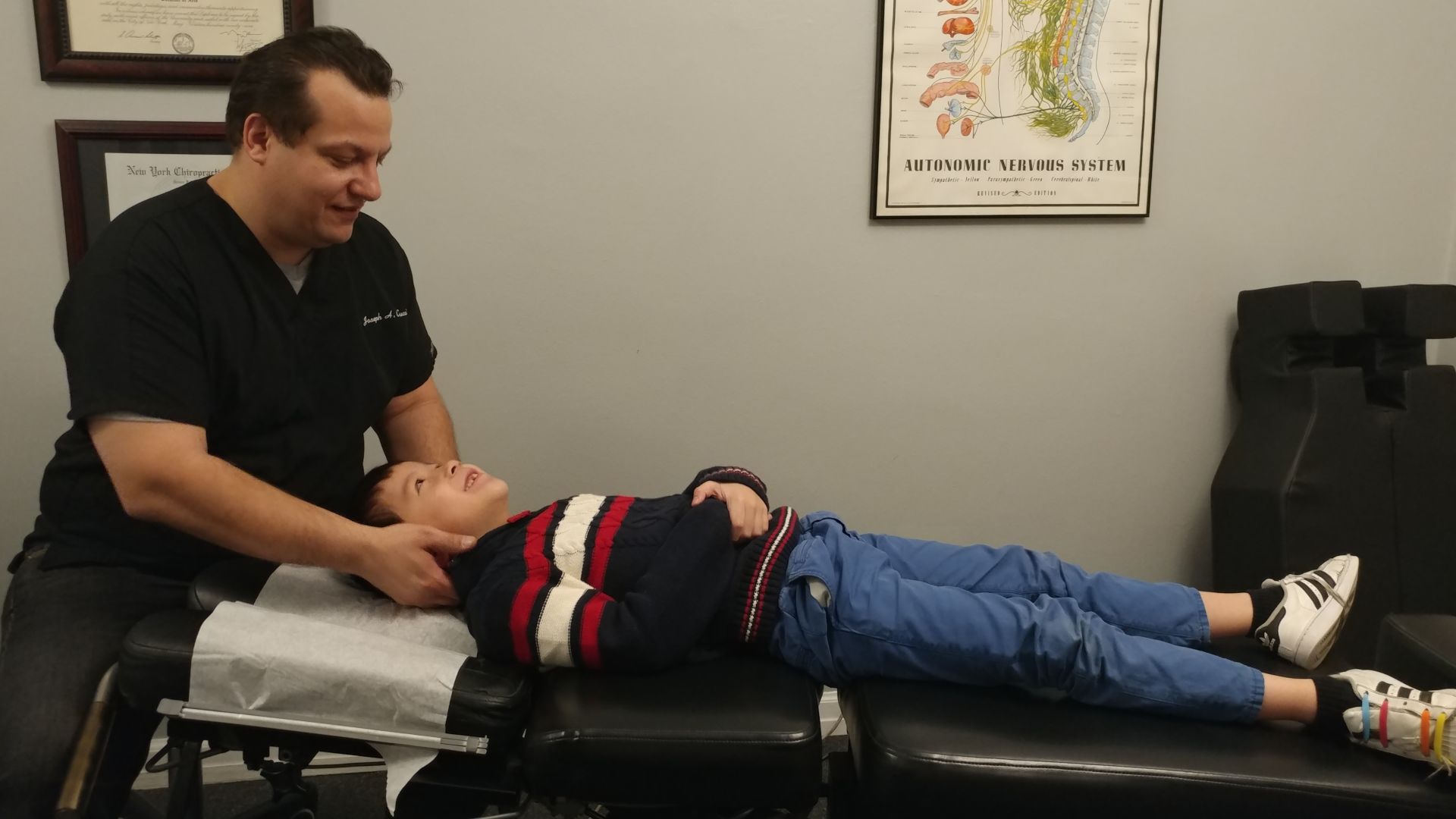 10. Les enfants bénéficient également de soins chiropratiques 