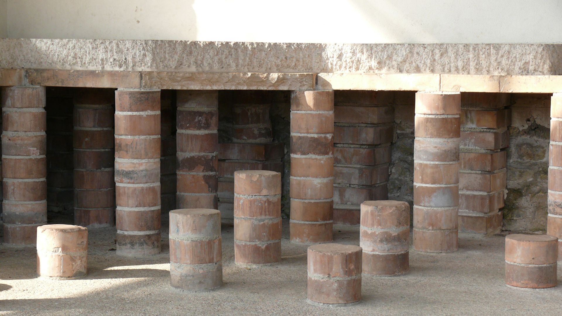 8. Le système de chauffage par hypocauste