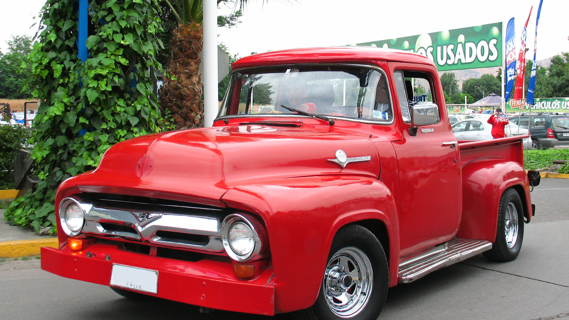 6. Ford F-100 de 1956
