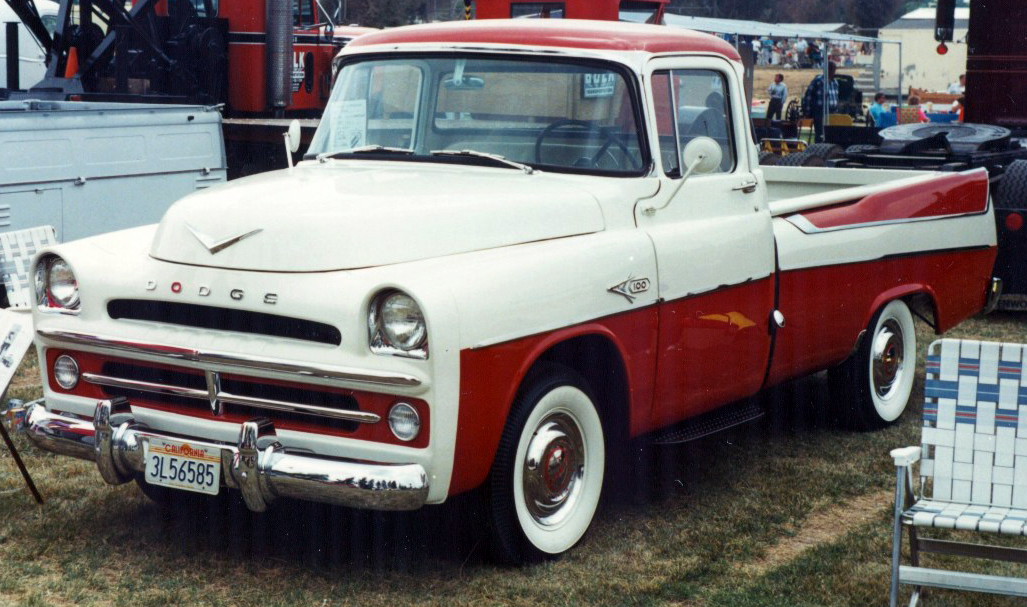 7. Dodge Sweptside 1957