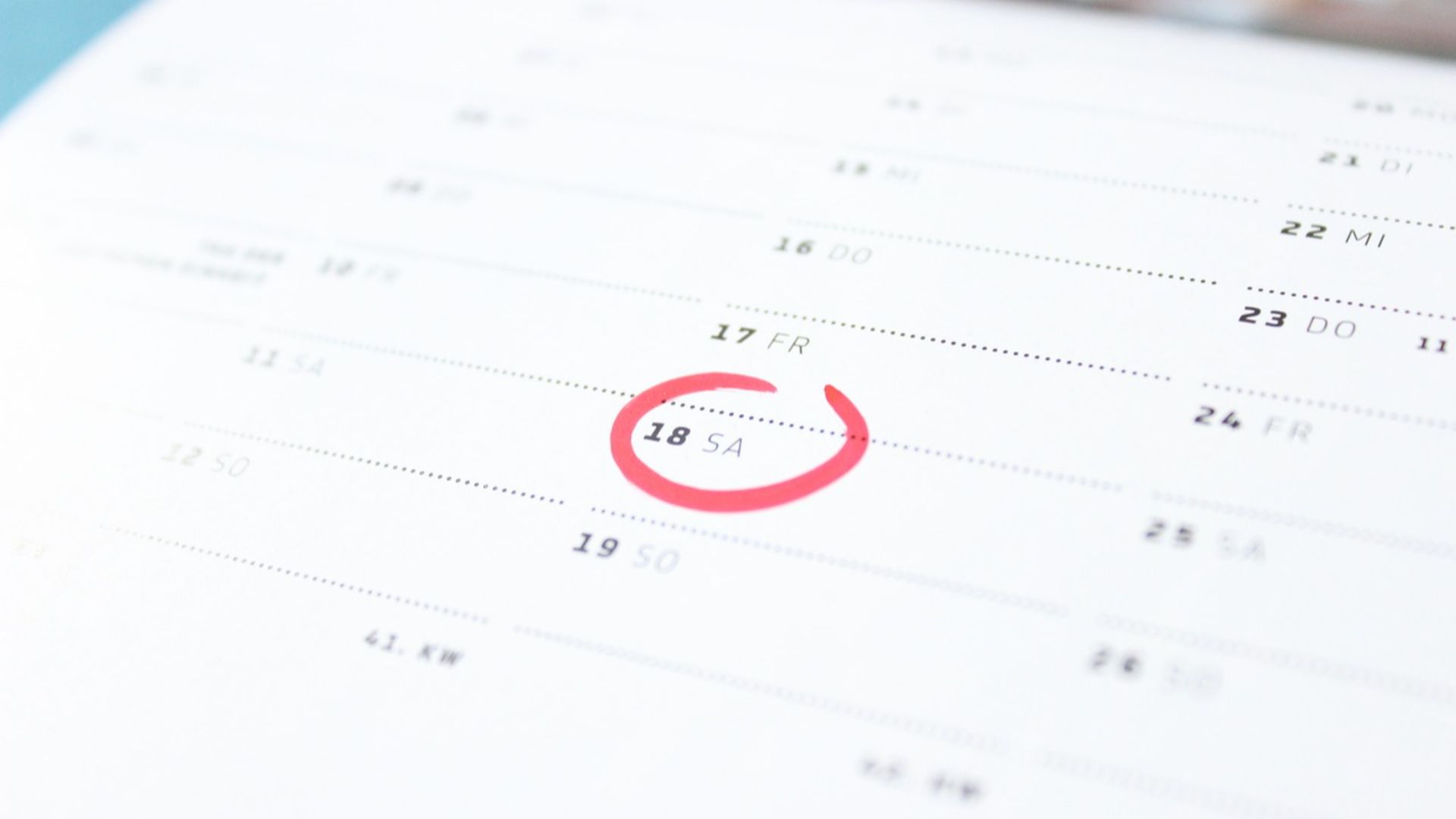 7. Ils planifient à l'avance
