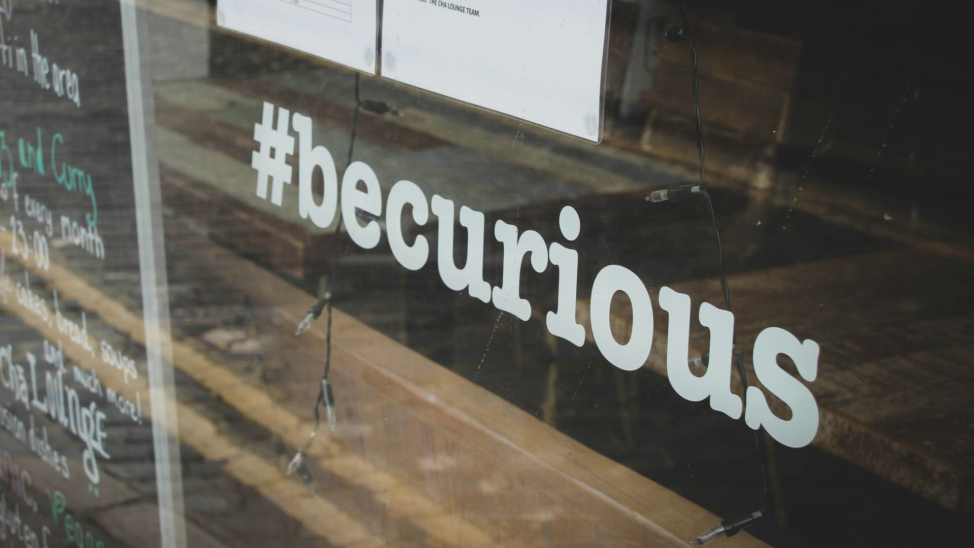 20. Restez curieux