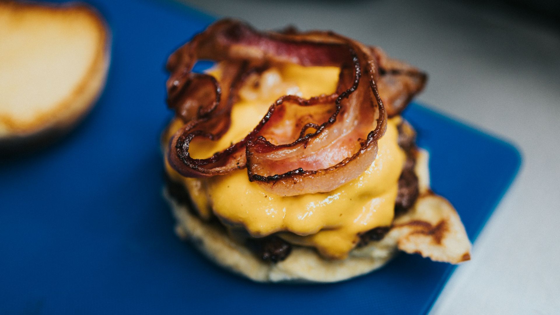 1. Bacon Cheeseburgers