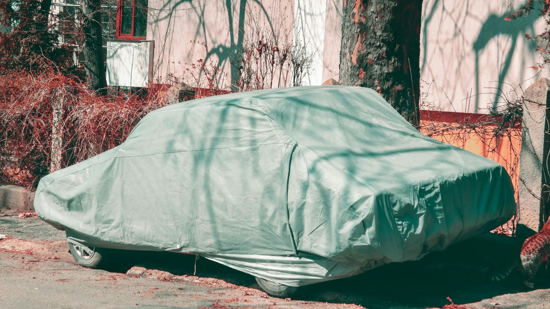 7. Utilisez une housse de voiture respirante lorsque vous vous garez à l'extérieur