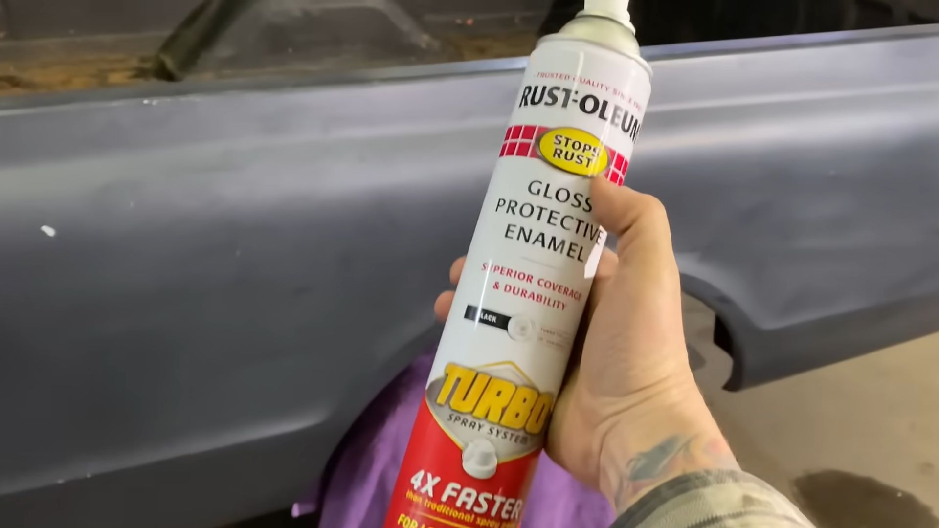 18. Appliquez un spray antirouille sur les zones cachées