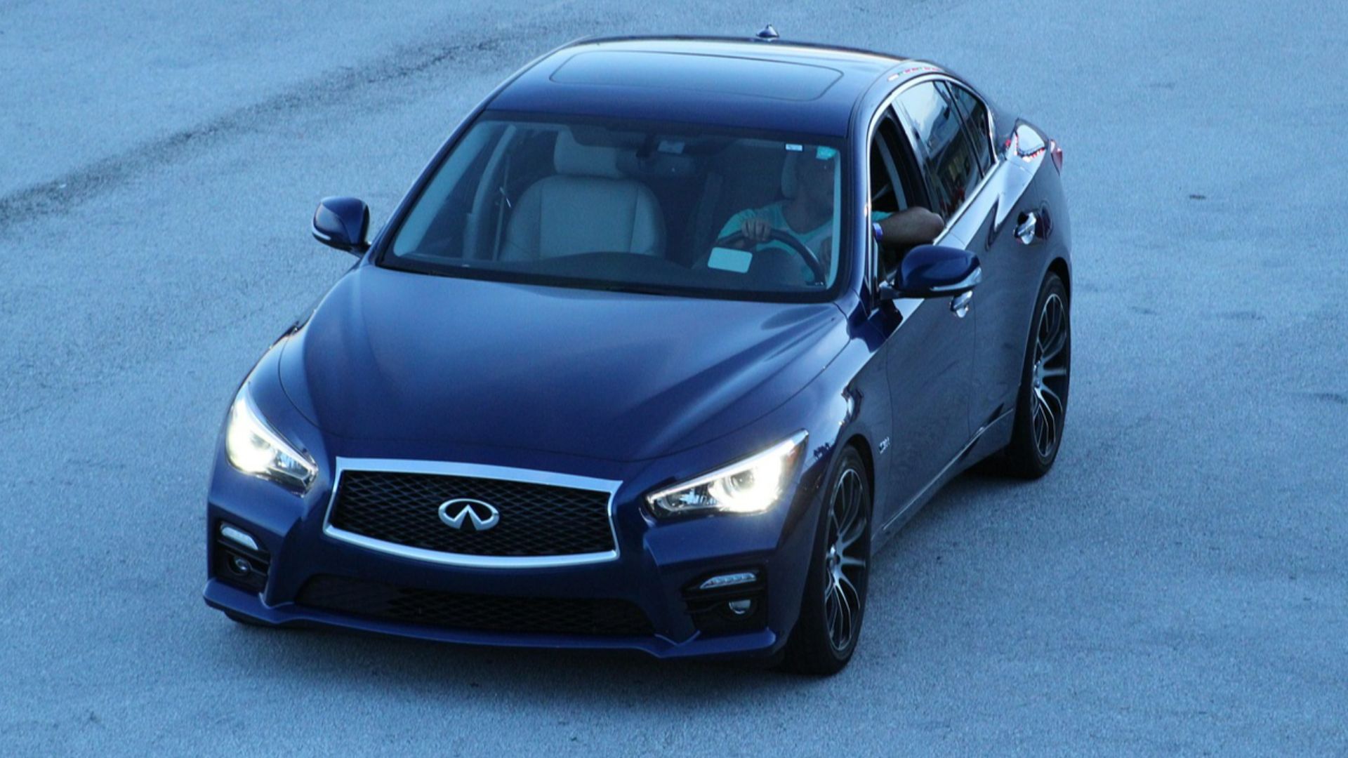15. Infiniti Q50 Red Sport 400