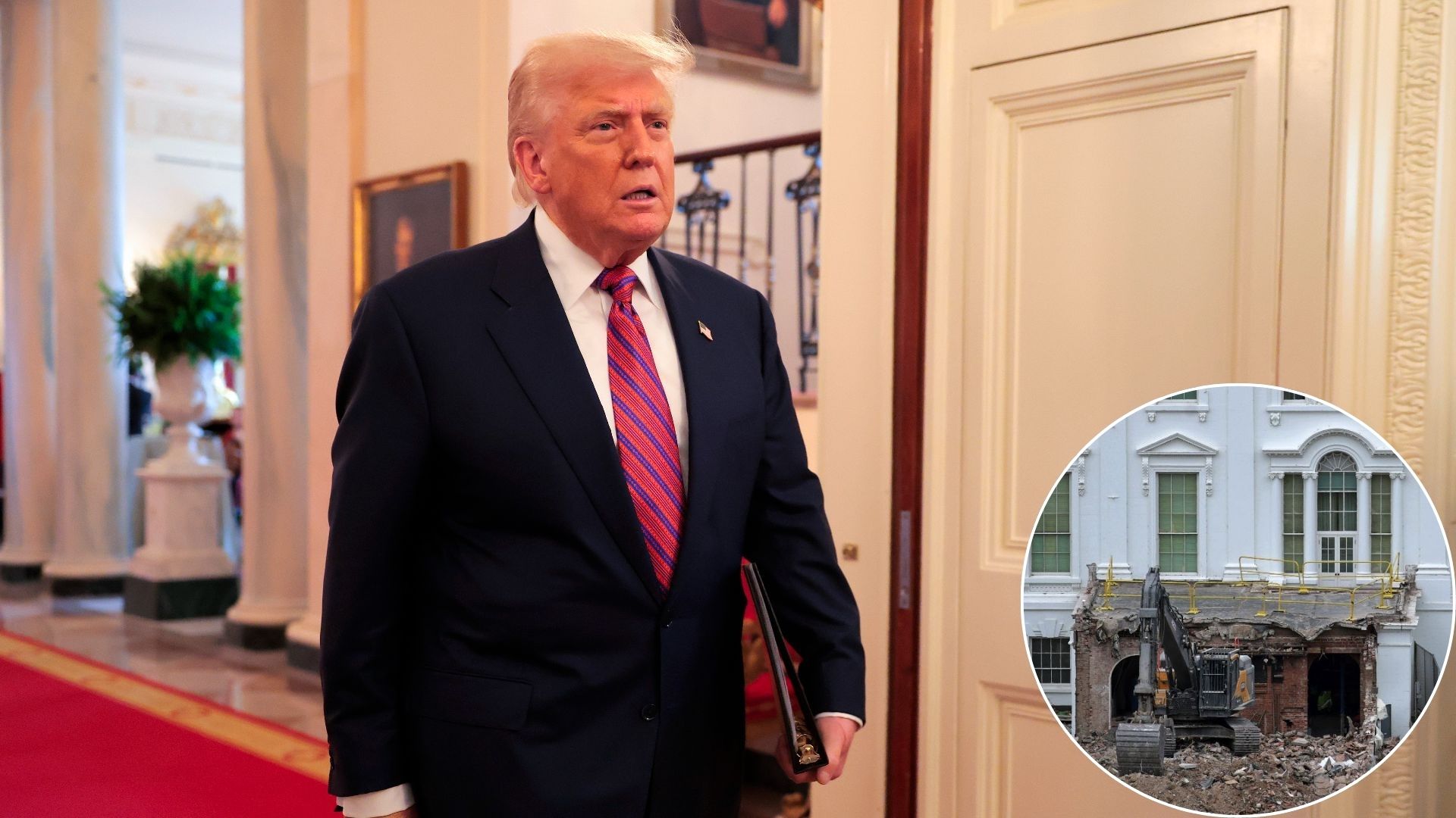 Trump: Sa salle de bal coûte désormais 400M$