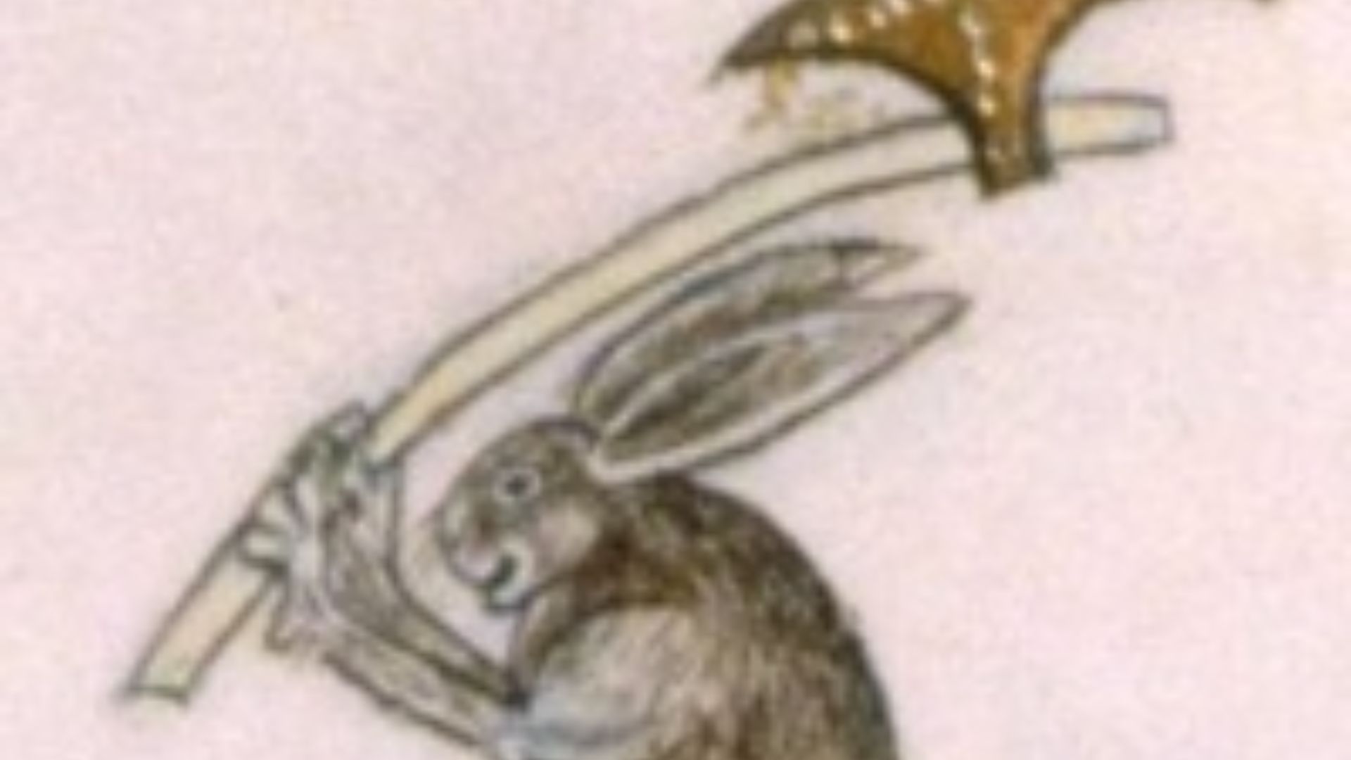 8. Un lapin maléfique – Artiste inconnu