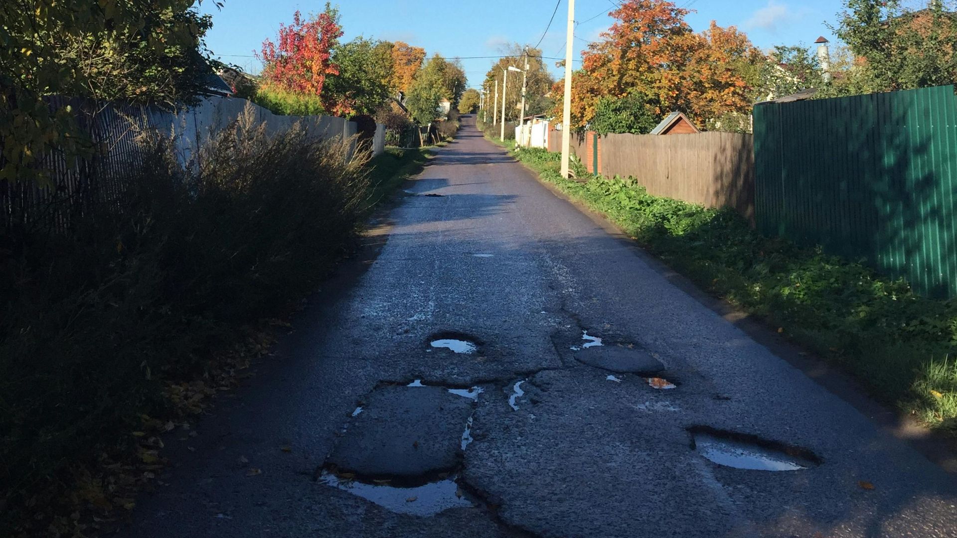 5. Insatisfaction à l'égard des infrastructures routières