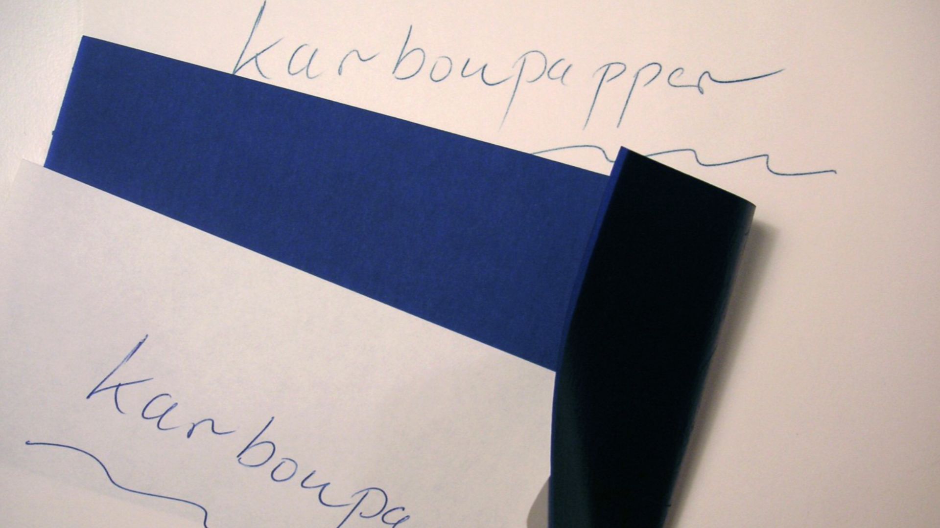 19. Les copies carbone et la duplication manuelle des documents