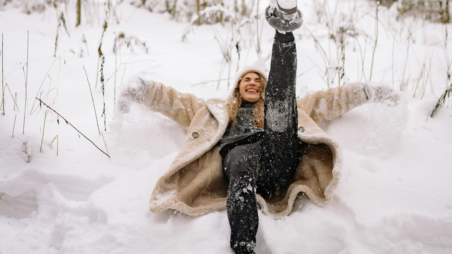 12. Levées de jambes « ange des neiges »