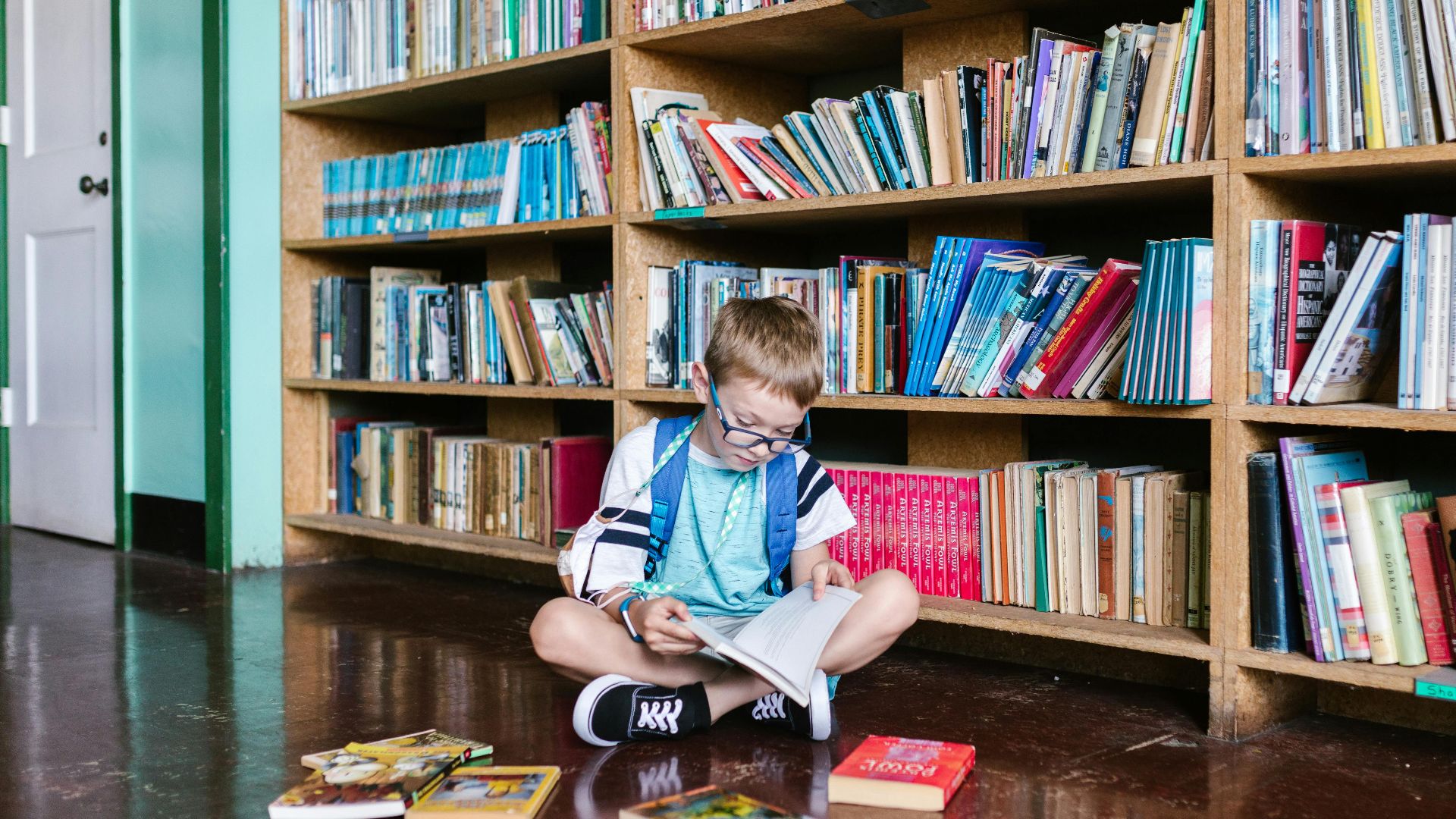 17. Aller à la bibliothèque pour les projets scolaires