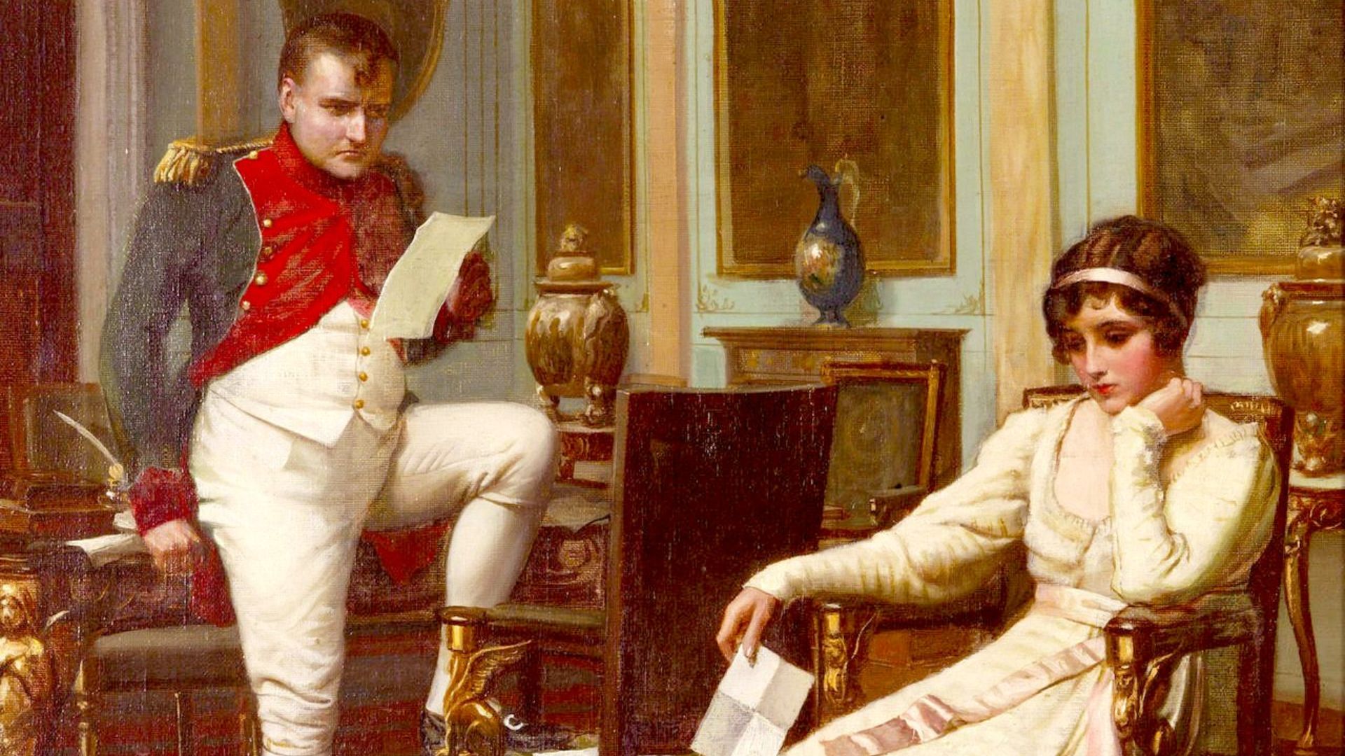5. Napoléon Bonaparte et l'impératrice Joséphine