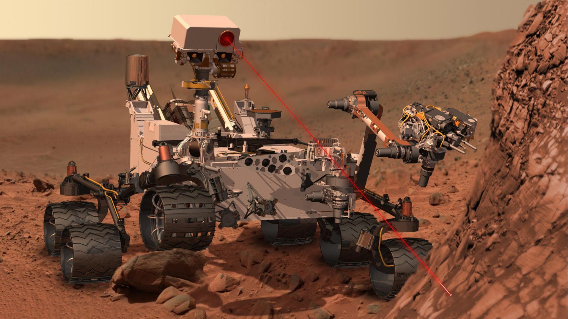 3. Mars Curiosity Rover
