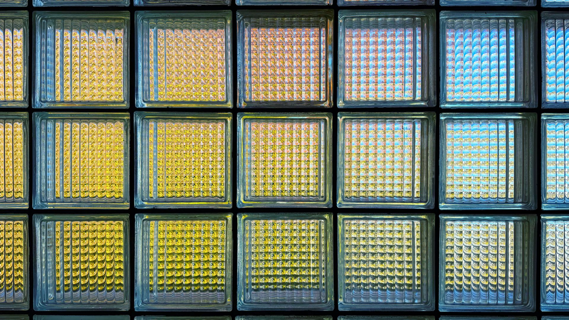 19. Murs en blocs de verre