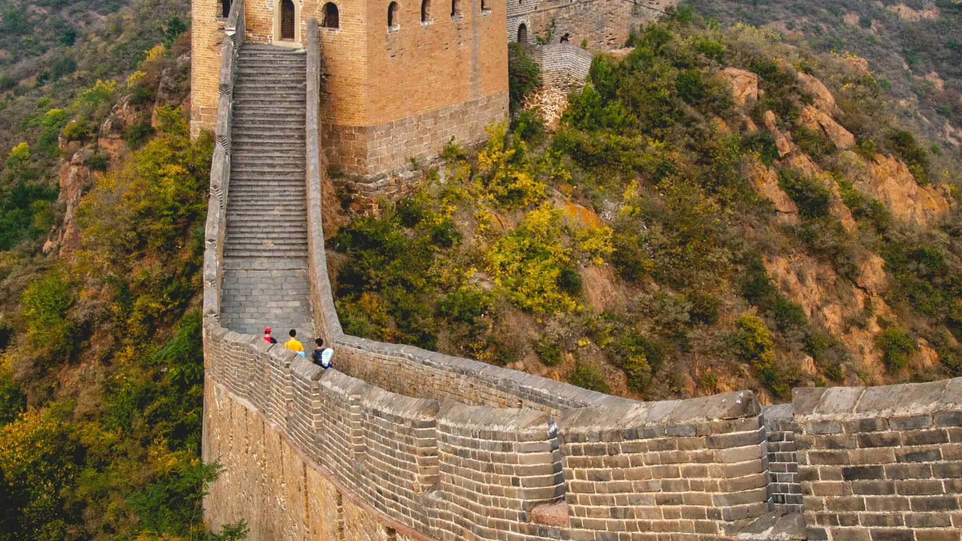 10. La Grande Muraille de Chine est visible depuis l'espace