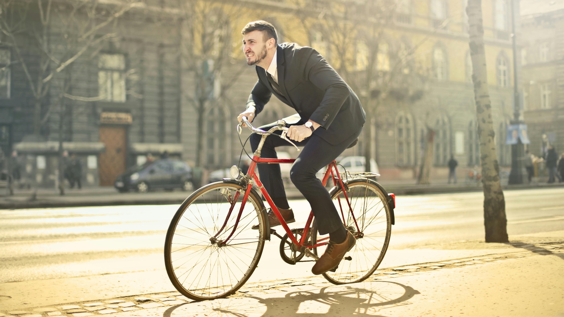 8. Les cyclistes