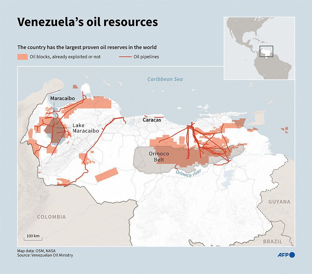 The world's largest crude oil reserves