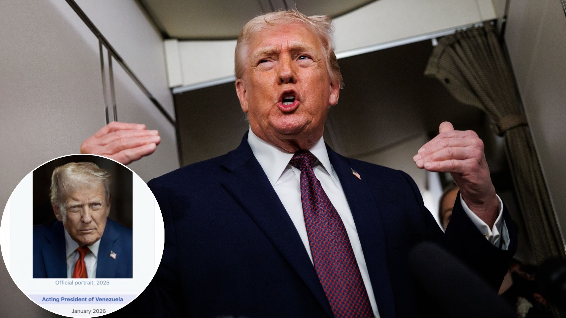 Trump Crowns Himself Acting President of Venezuela in Truth Social Post