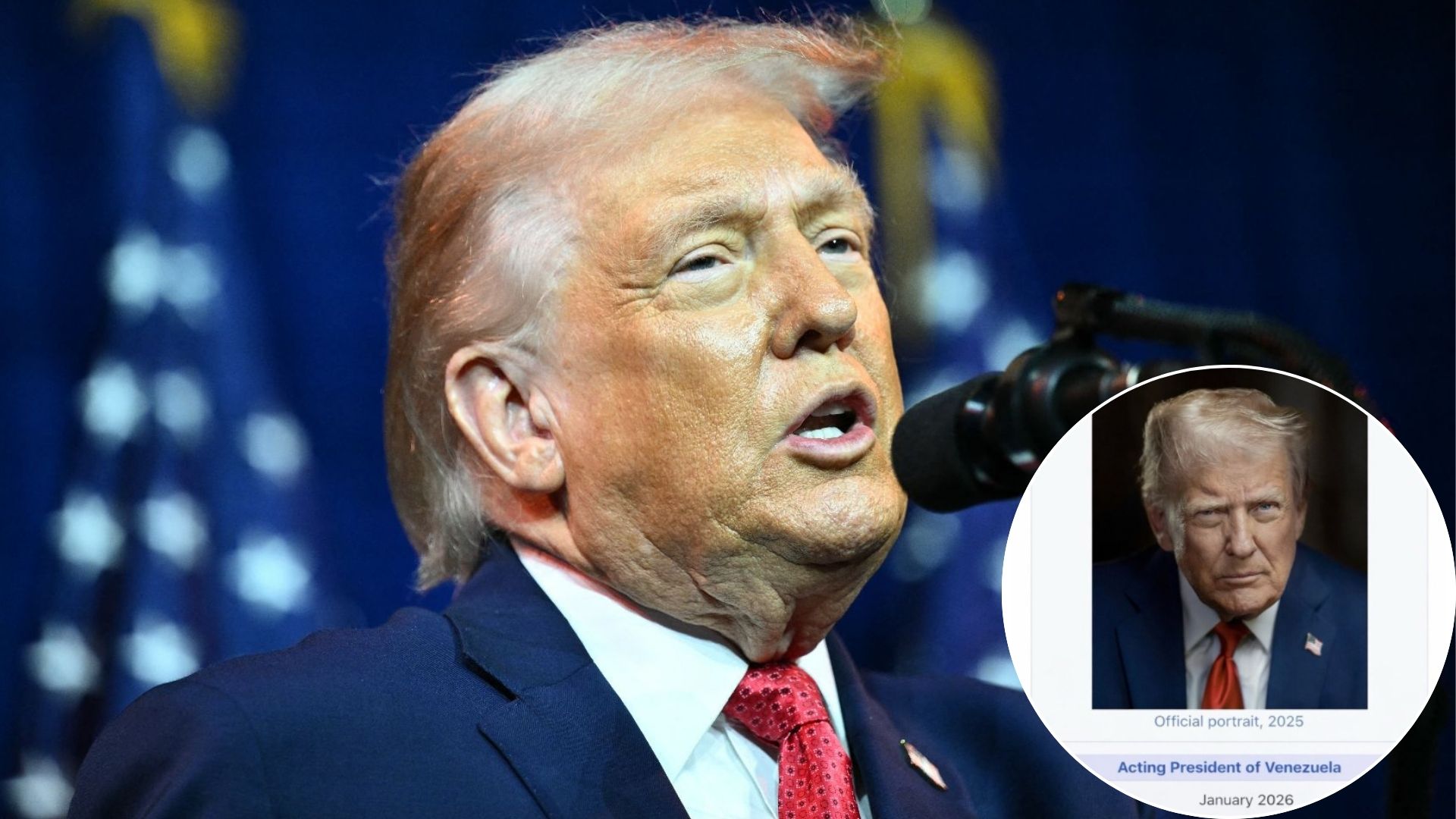 Trump déclare être le «président par intérim du Venezuela»