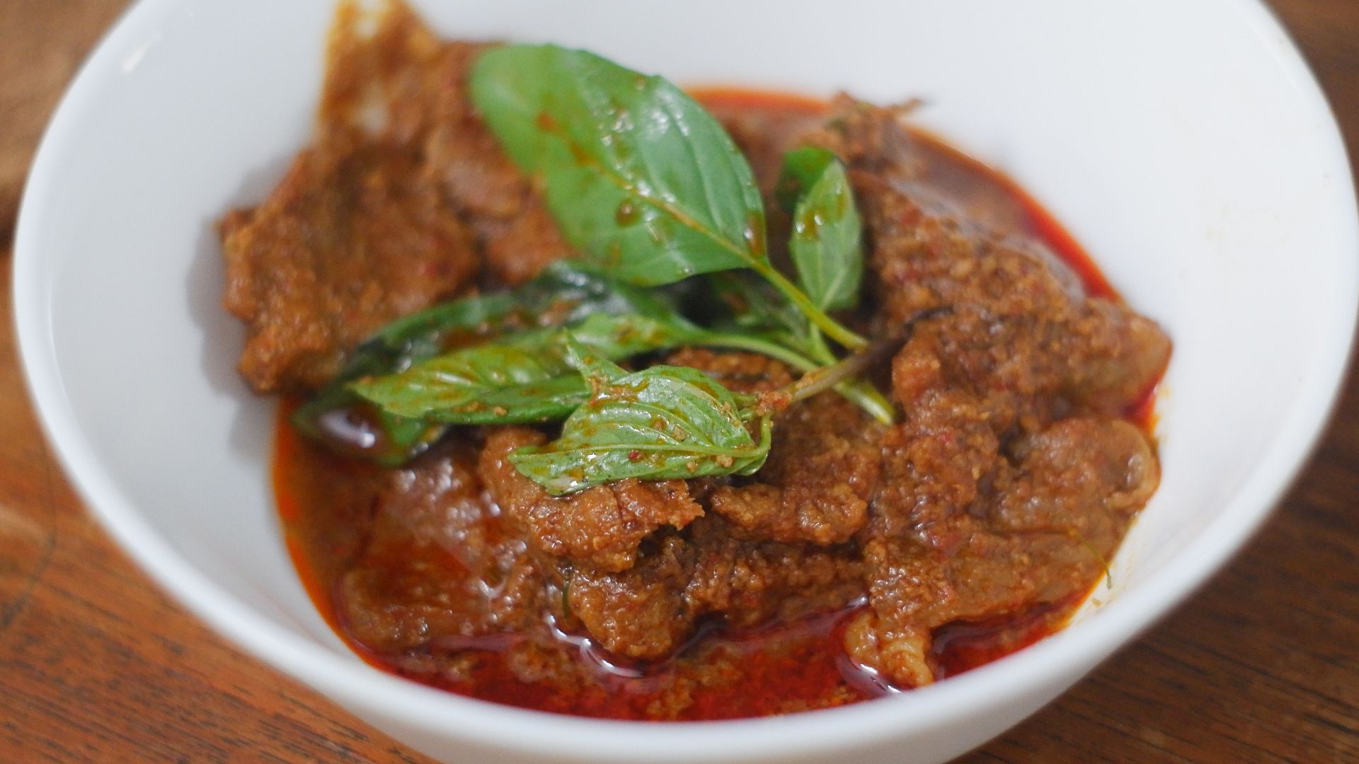 9. Curry Panang (curry thaï à la noix de coco et au citron vert)